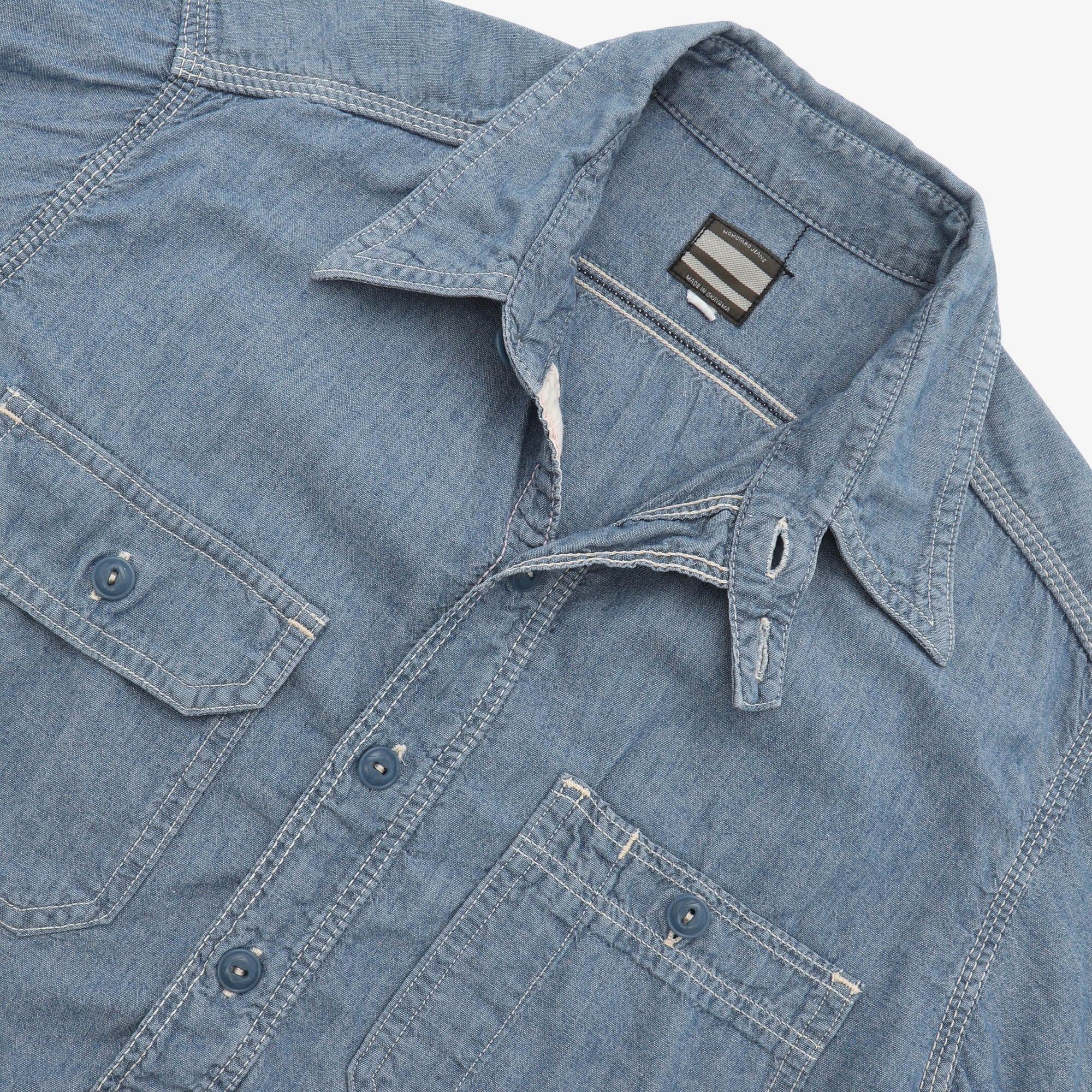 5oz Selvedge Chambray Work Shirt