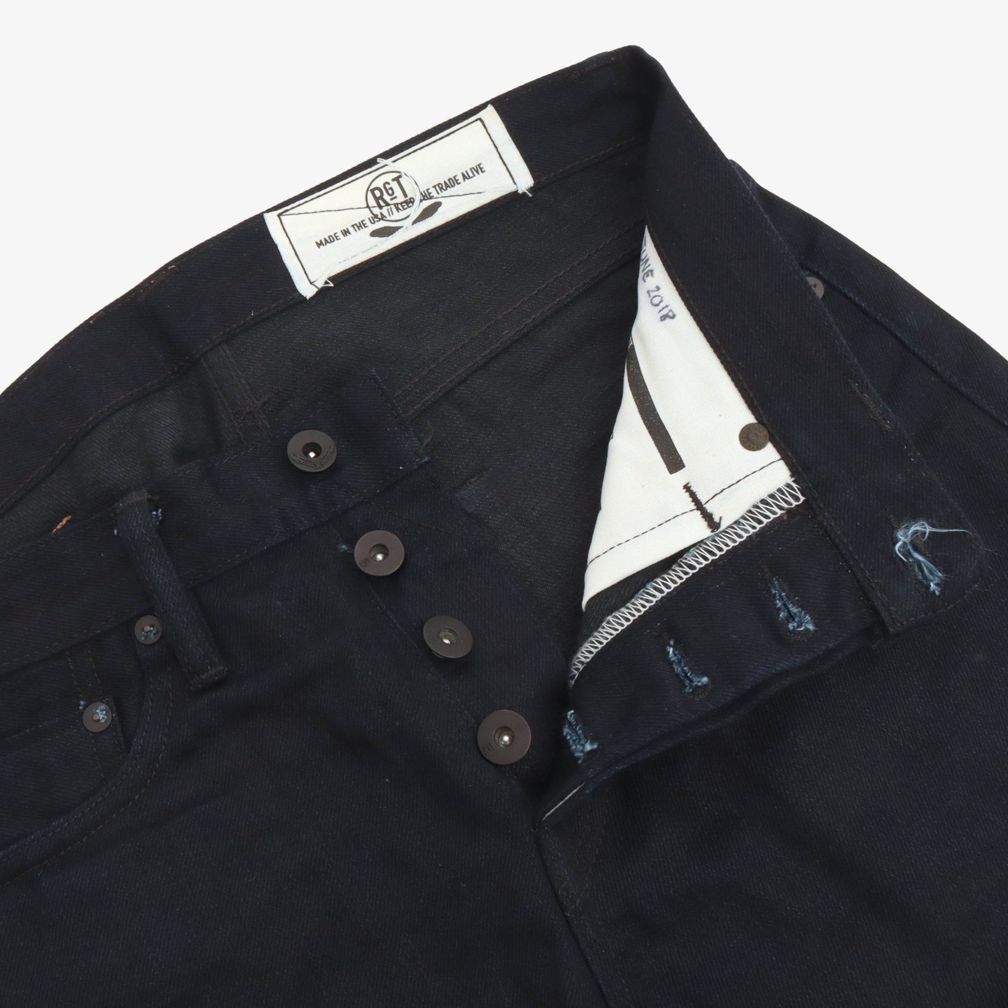 Signature Six pocket Skinny Selvedge Jeans (29W X 29L)