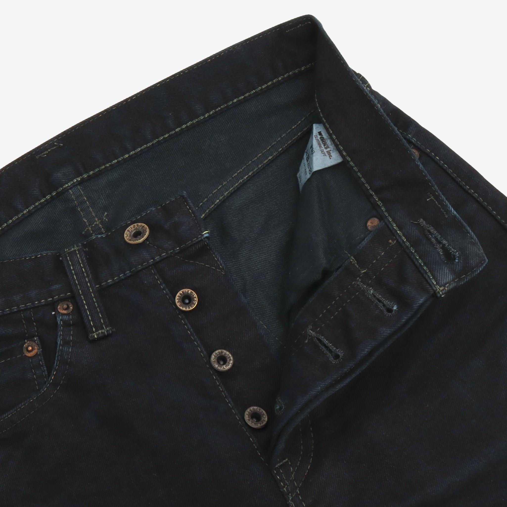 14oz Overdyed Slim Cut Selvedge Jeans (29W X 29L)