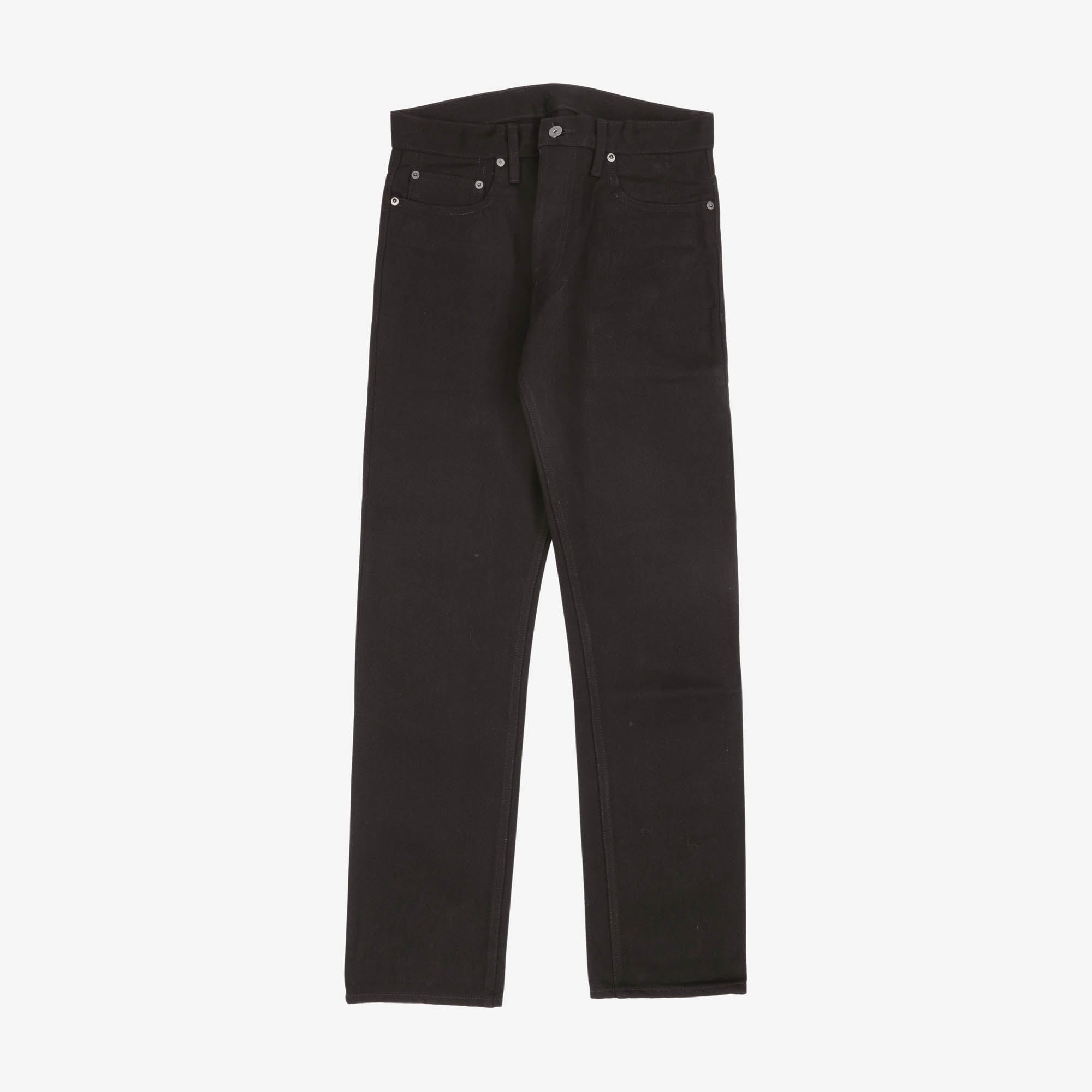 14.5oz Double Black Raw Selvedge Jeans (30W X 31L)