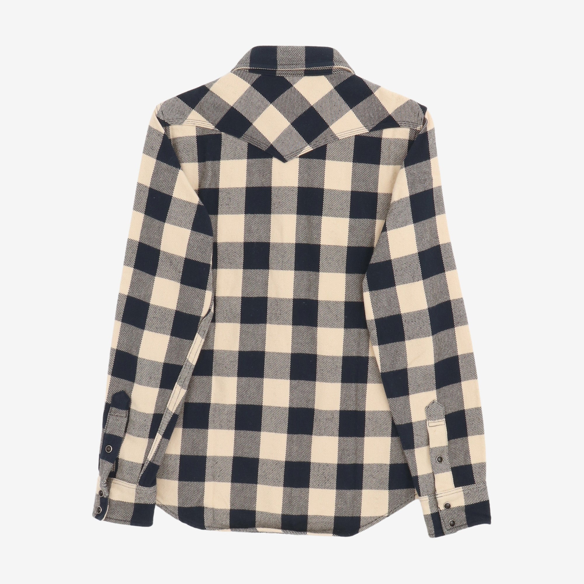 Ultra Heavy Flannel Buffalo Check Work Shirt