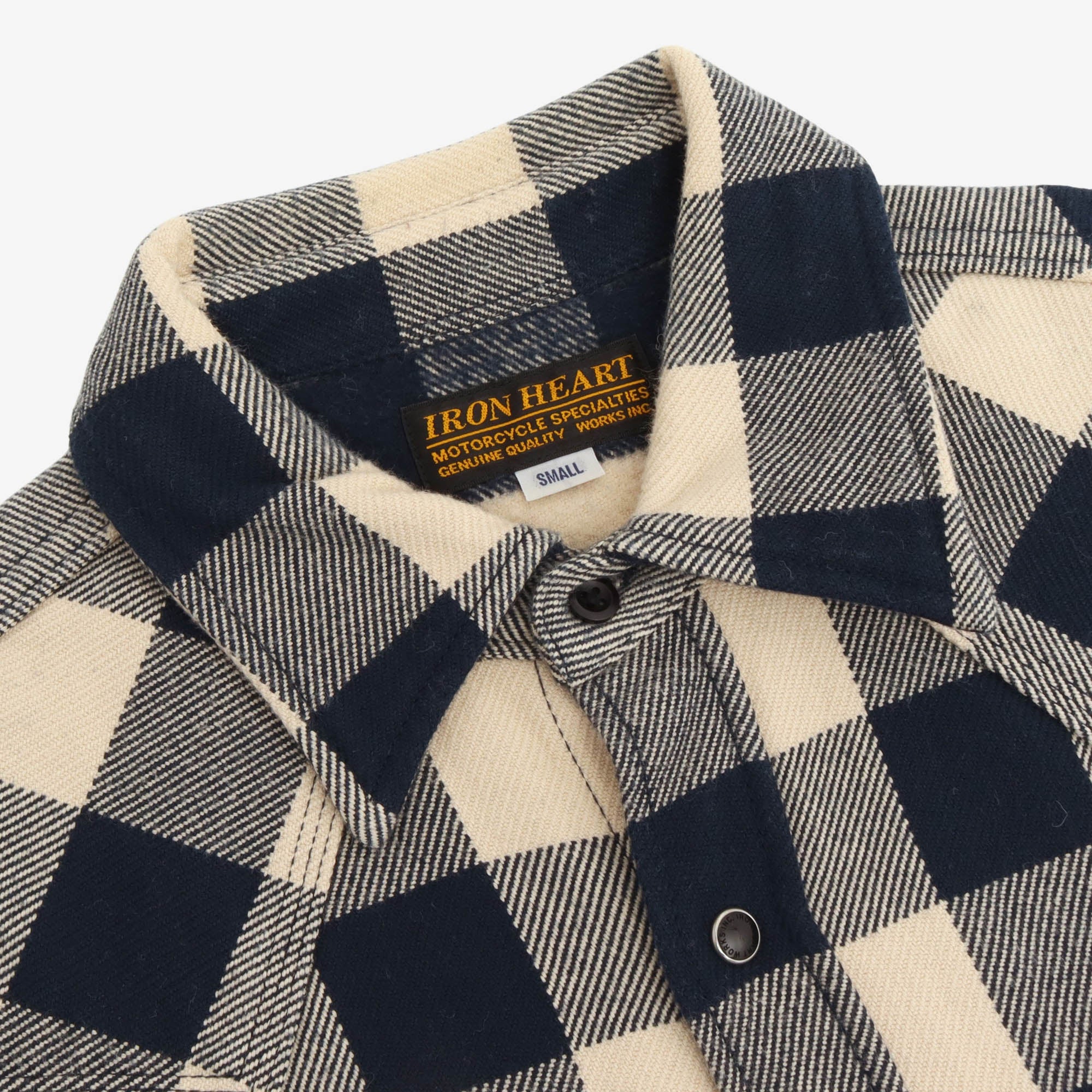 Ultra Heavy Flannel Buffalo Check Work Shirt