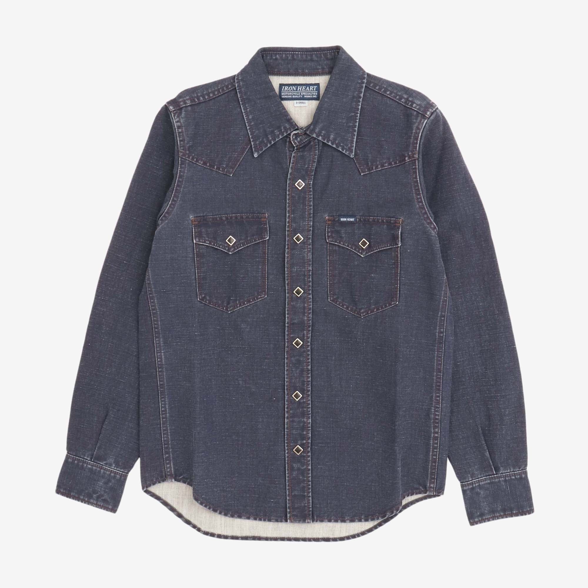 Selvedge Denim Western Shirt