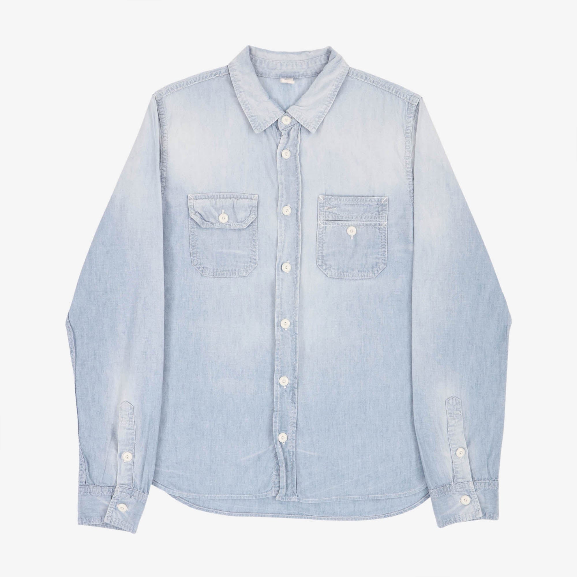 Selvedge Chambray Double Pocket Shirt