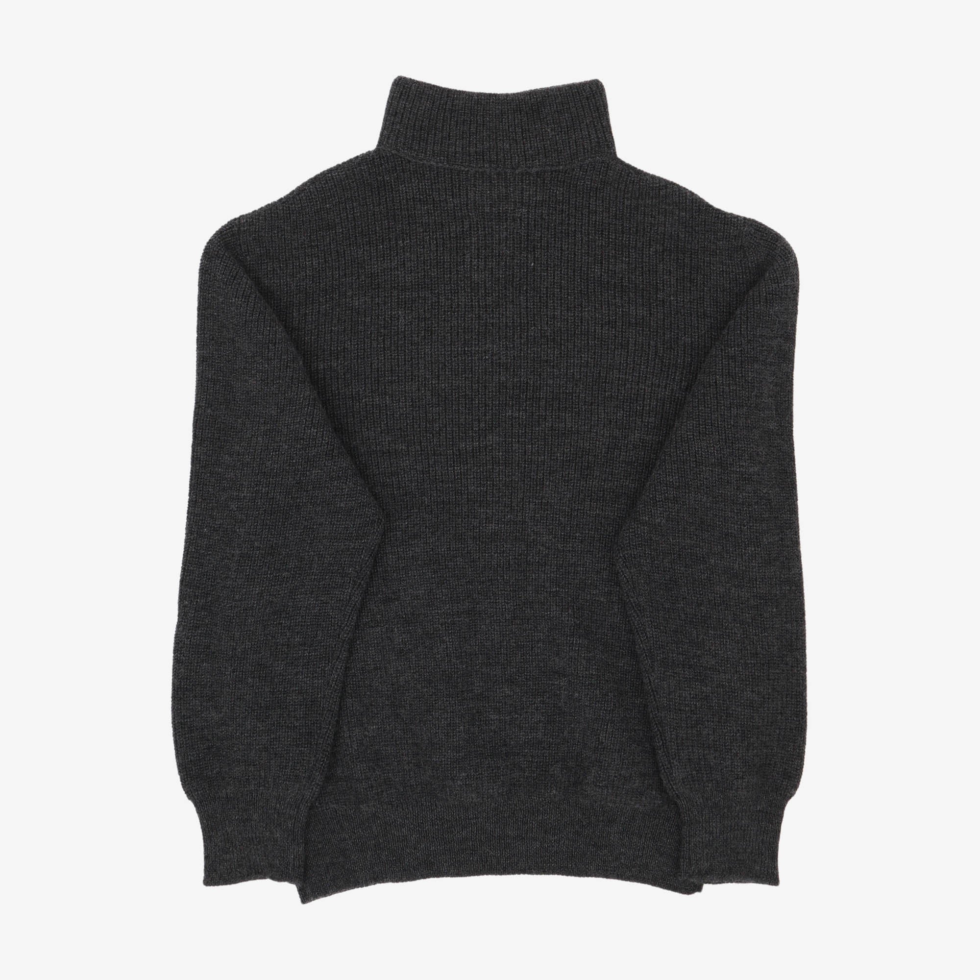 Wool Quarter Zip Jumper