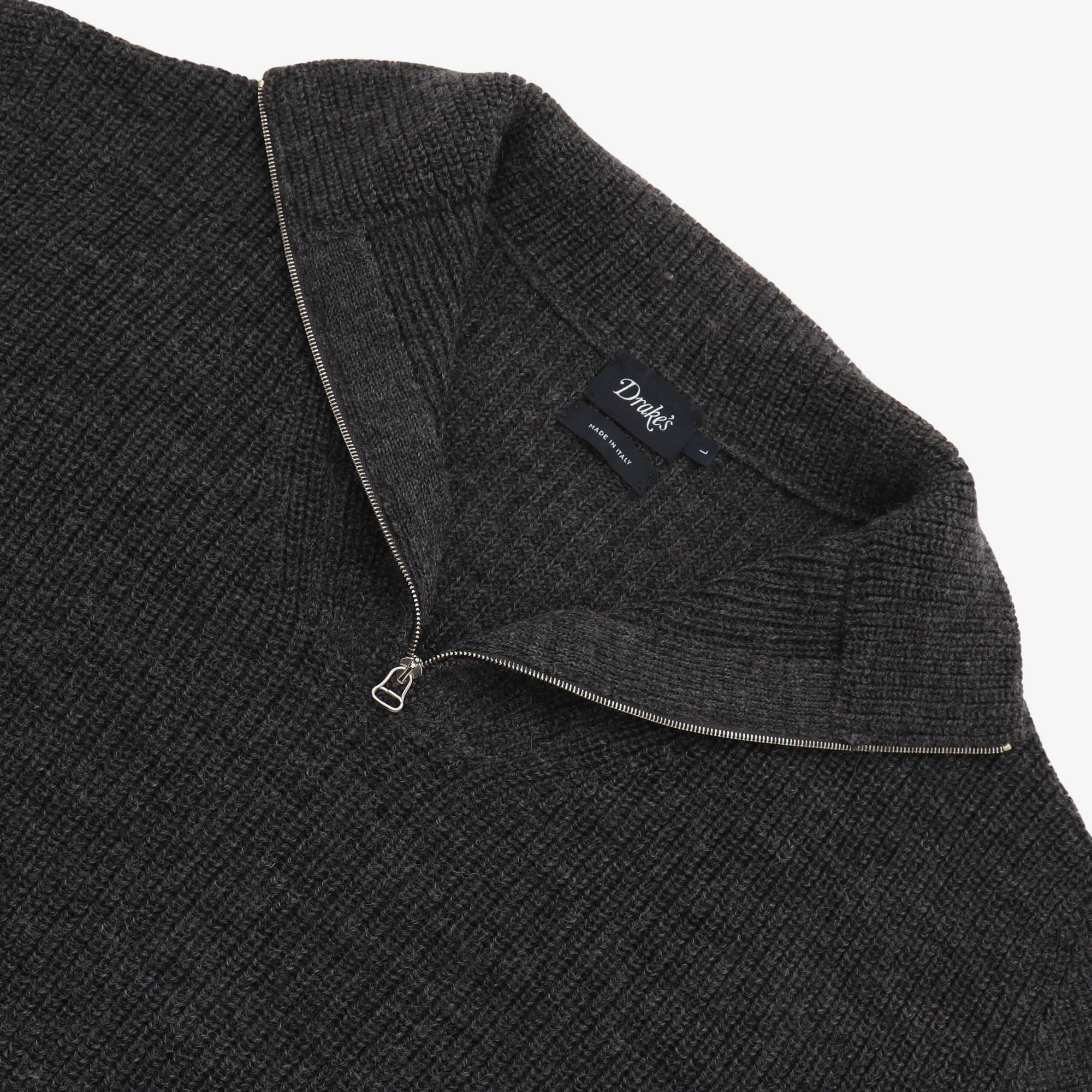 Wool Quarter Zip Jumper