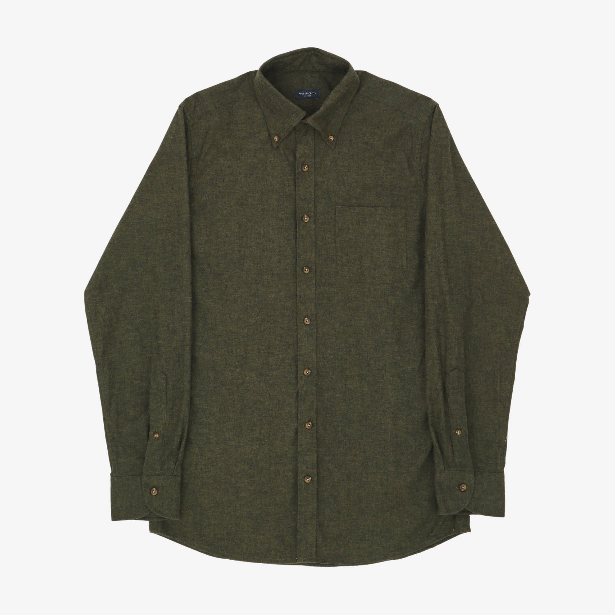 The Brushed Chambray Utility Shirt