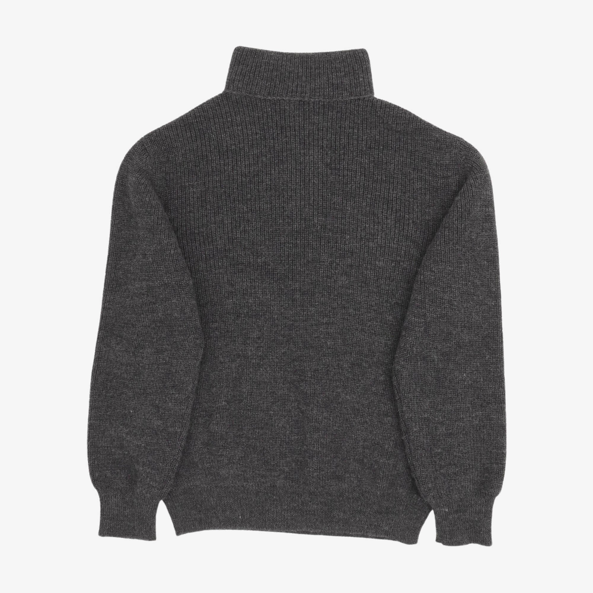 Wool Zipped Sweater