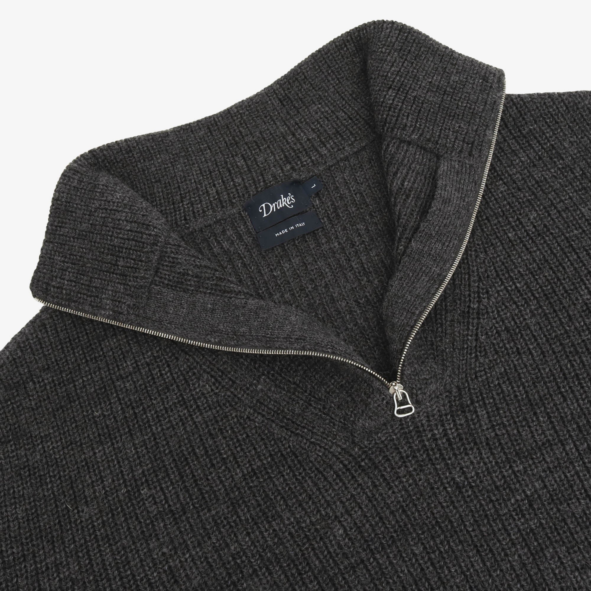 Wool Zipped Sweater
