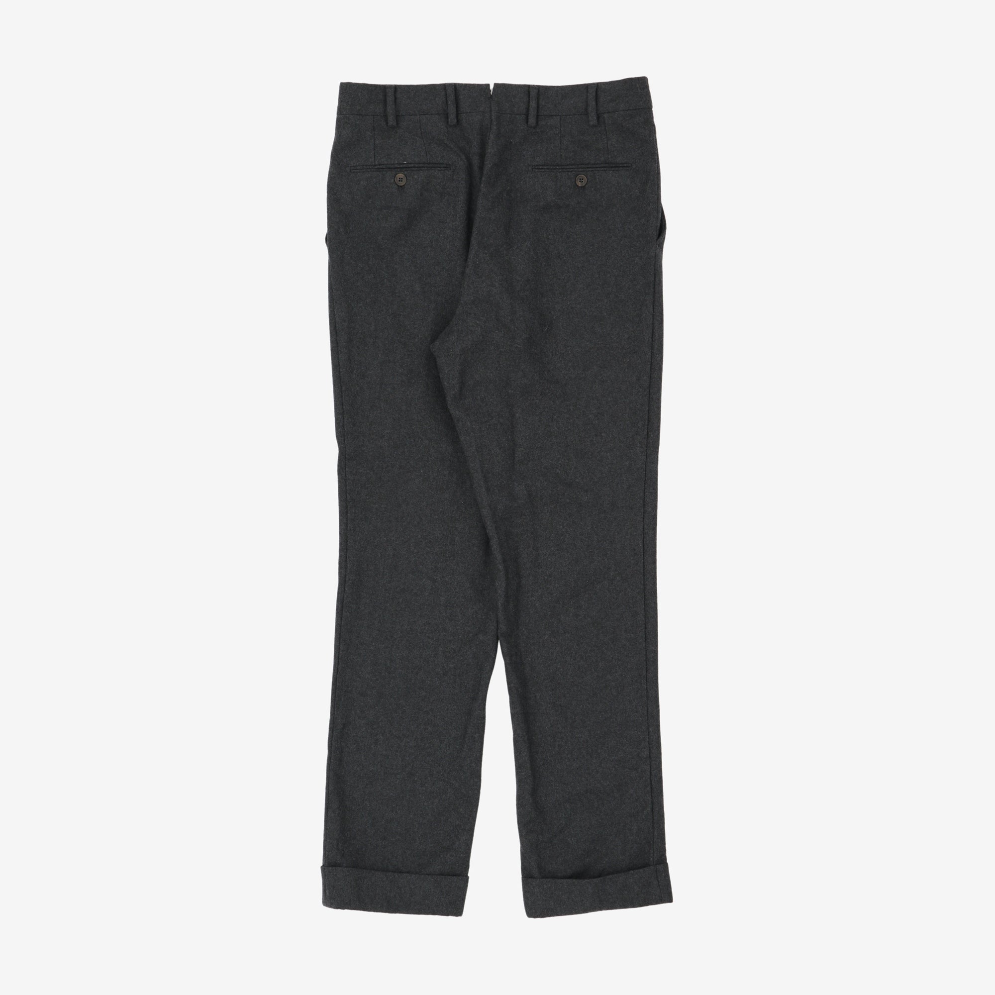 Wool Flannel Trousers (31W X 30.5L)