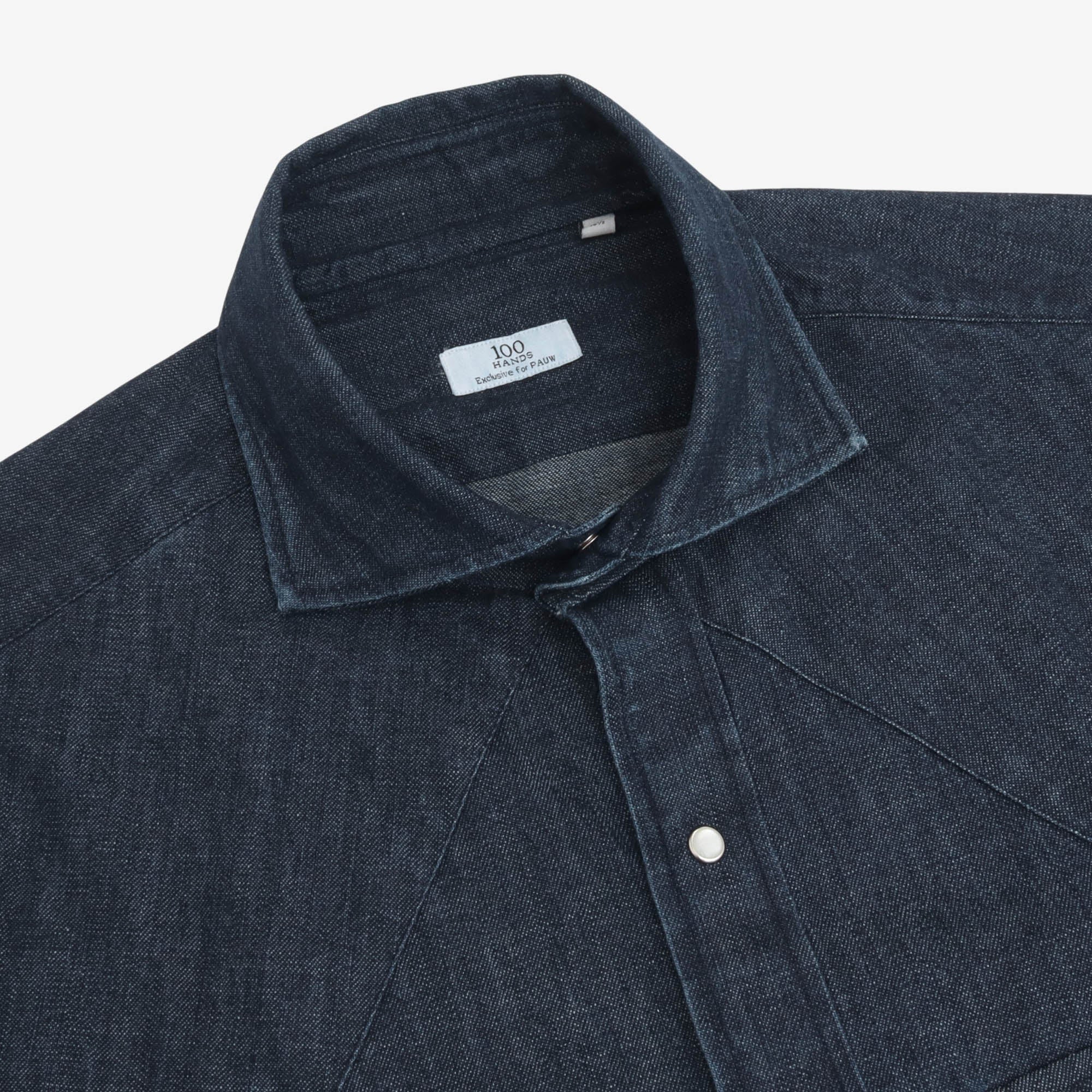 Japanese Denim Western Shirt