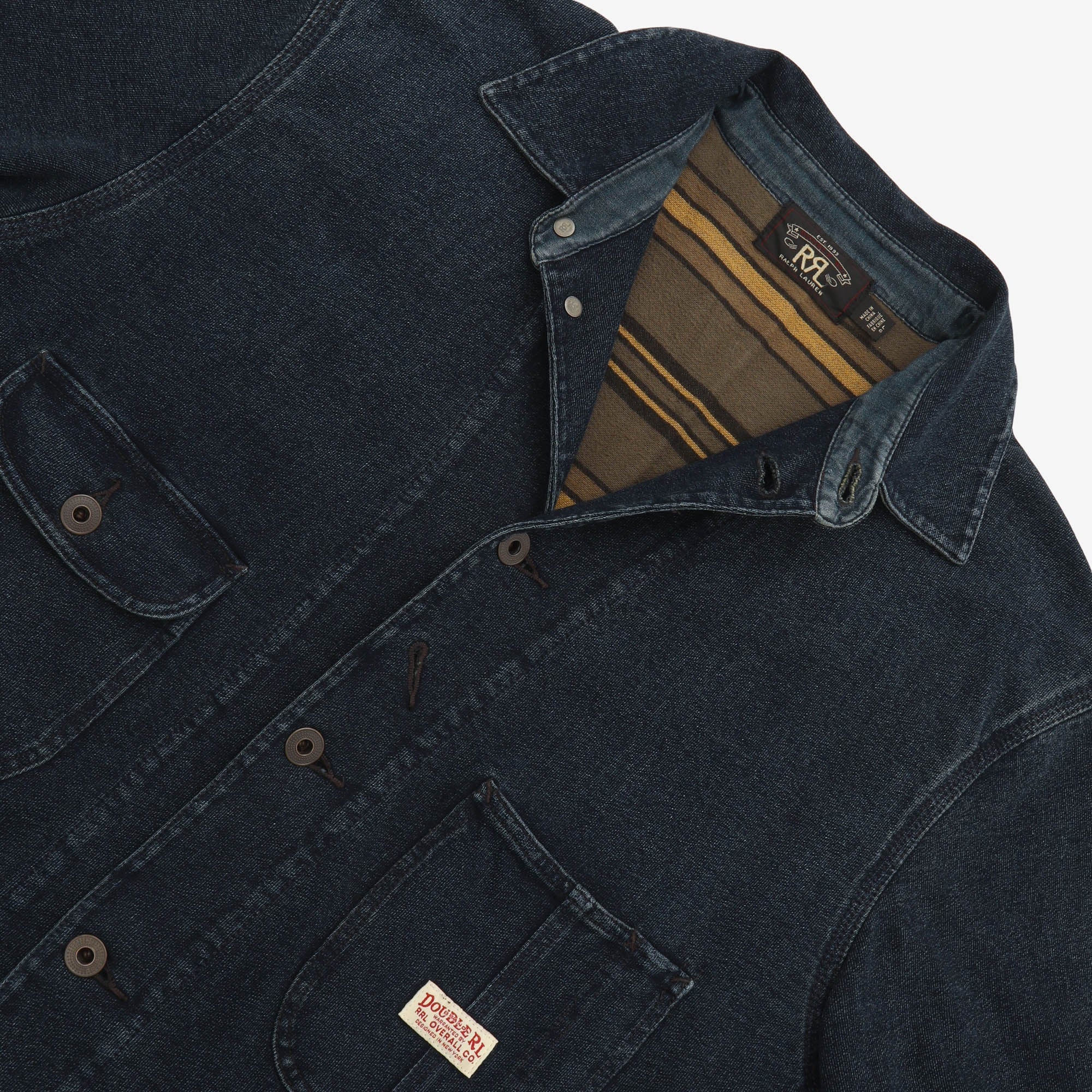 Blanket Lined Denim Coverall Jacket