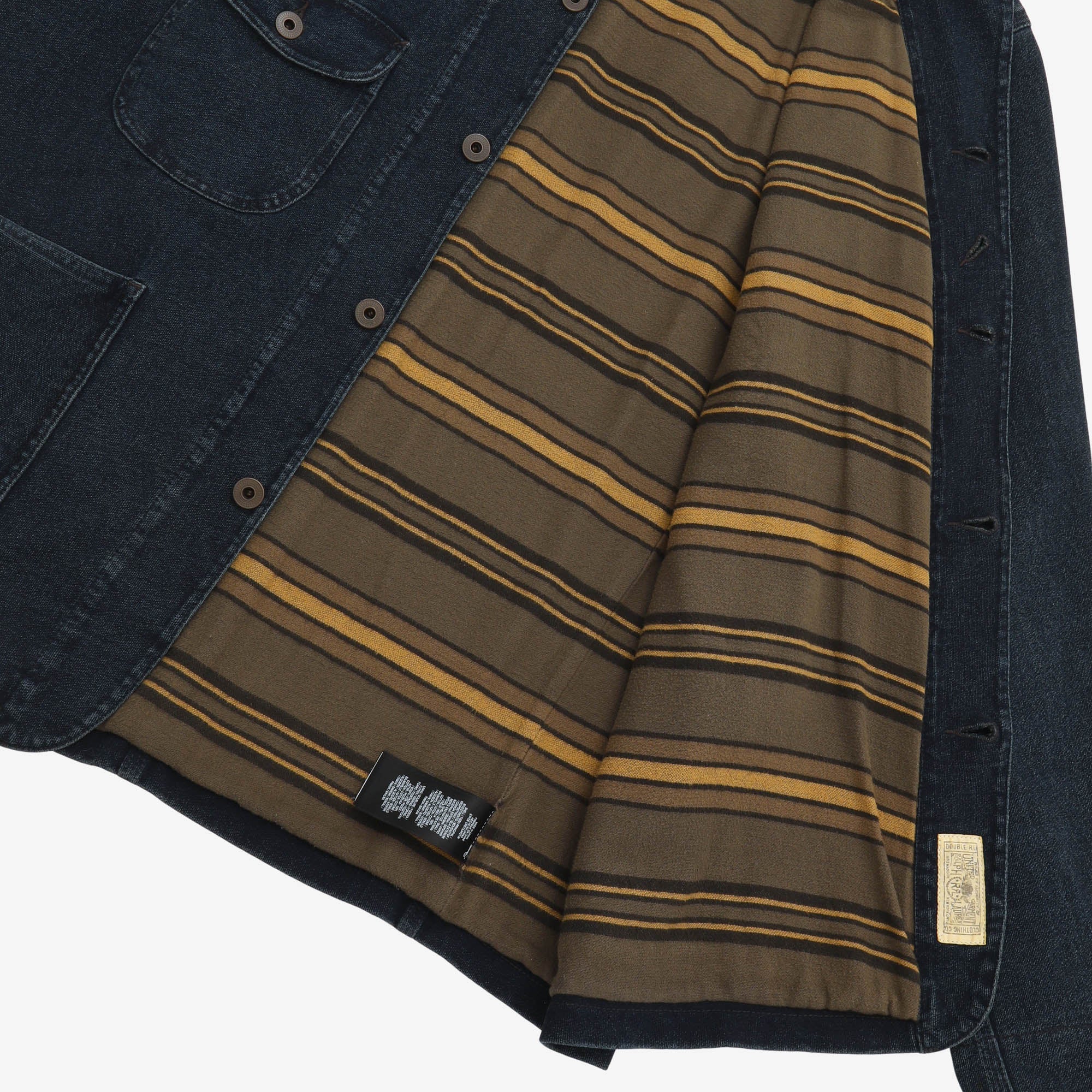 Blanket Lined Denim Coverall Jacket