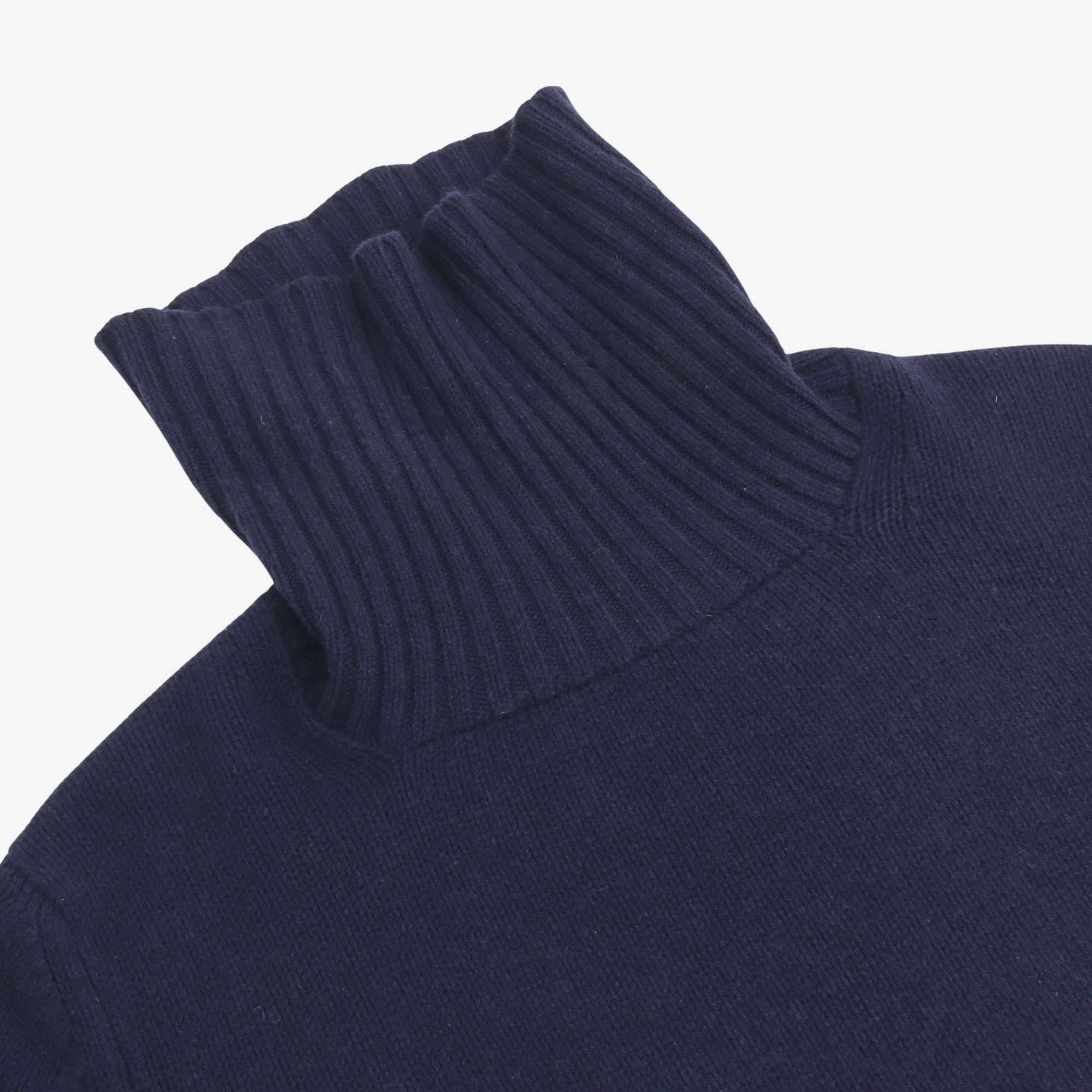 Lambswool 3 Ply Roll Neck Sweater (Frans Boone)