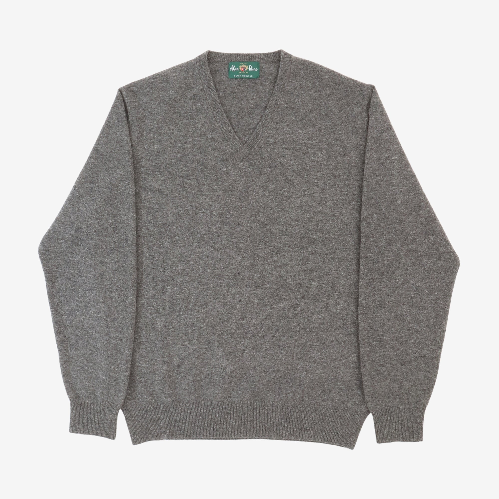 Albury Geelong Wool V Neck Sweater