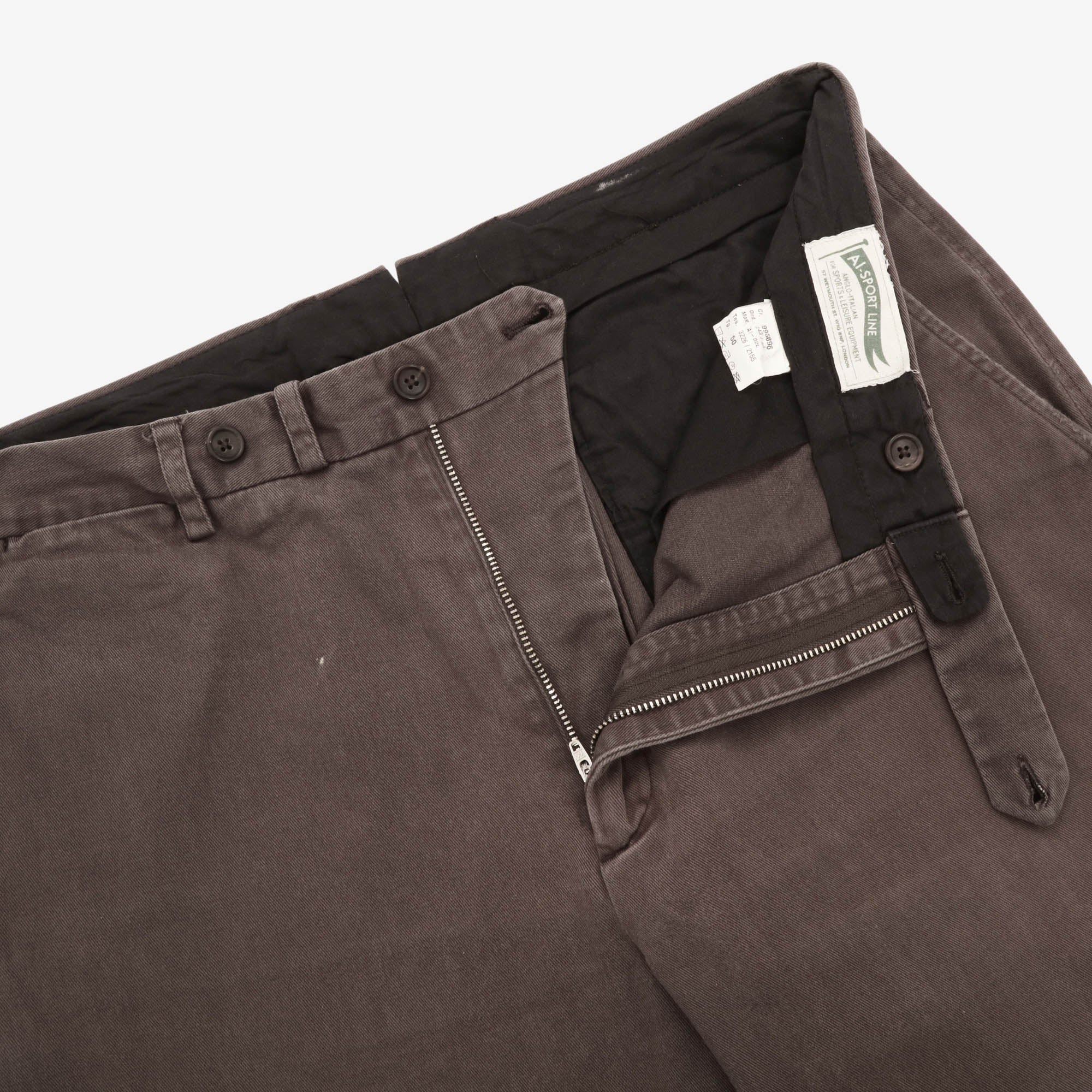 Flat Front Chinos (33W X 30L)