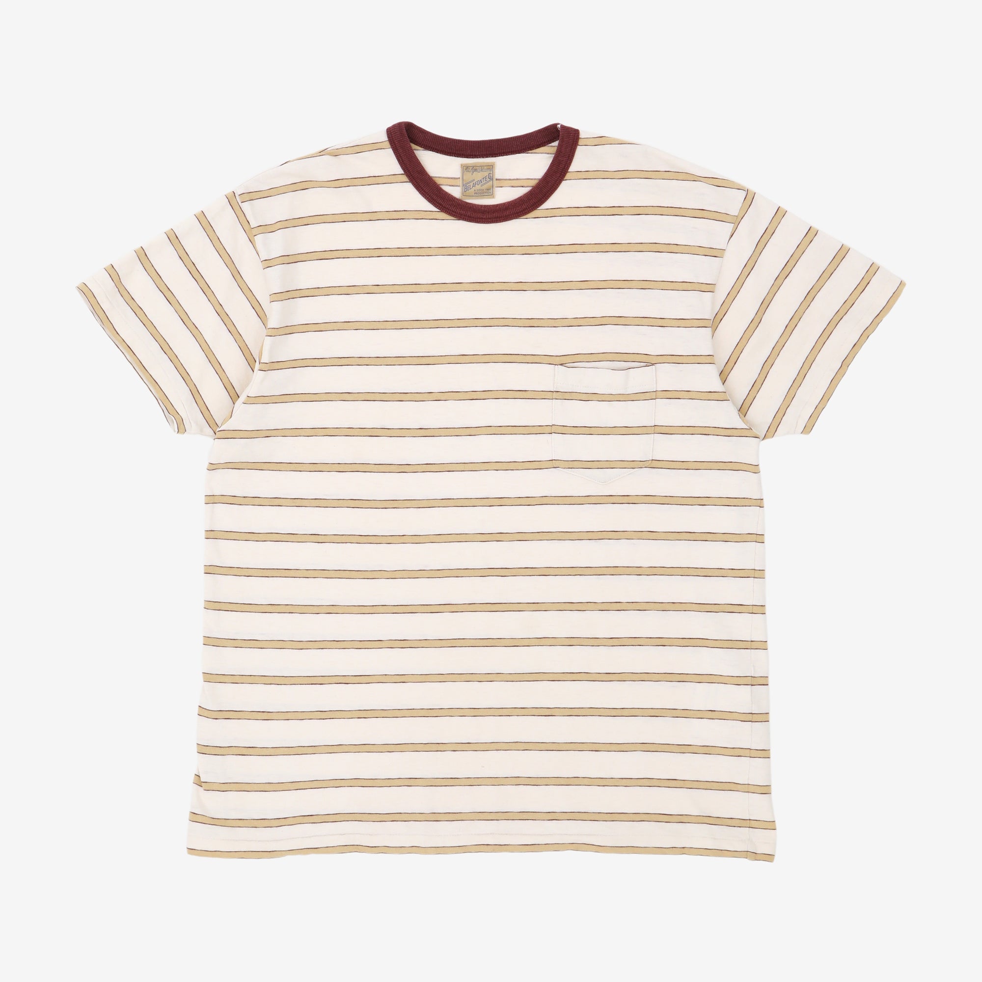 Ragtime Stripe Pocket Tee