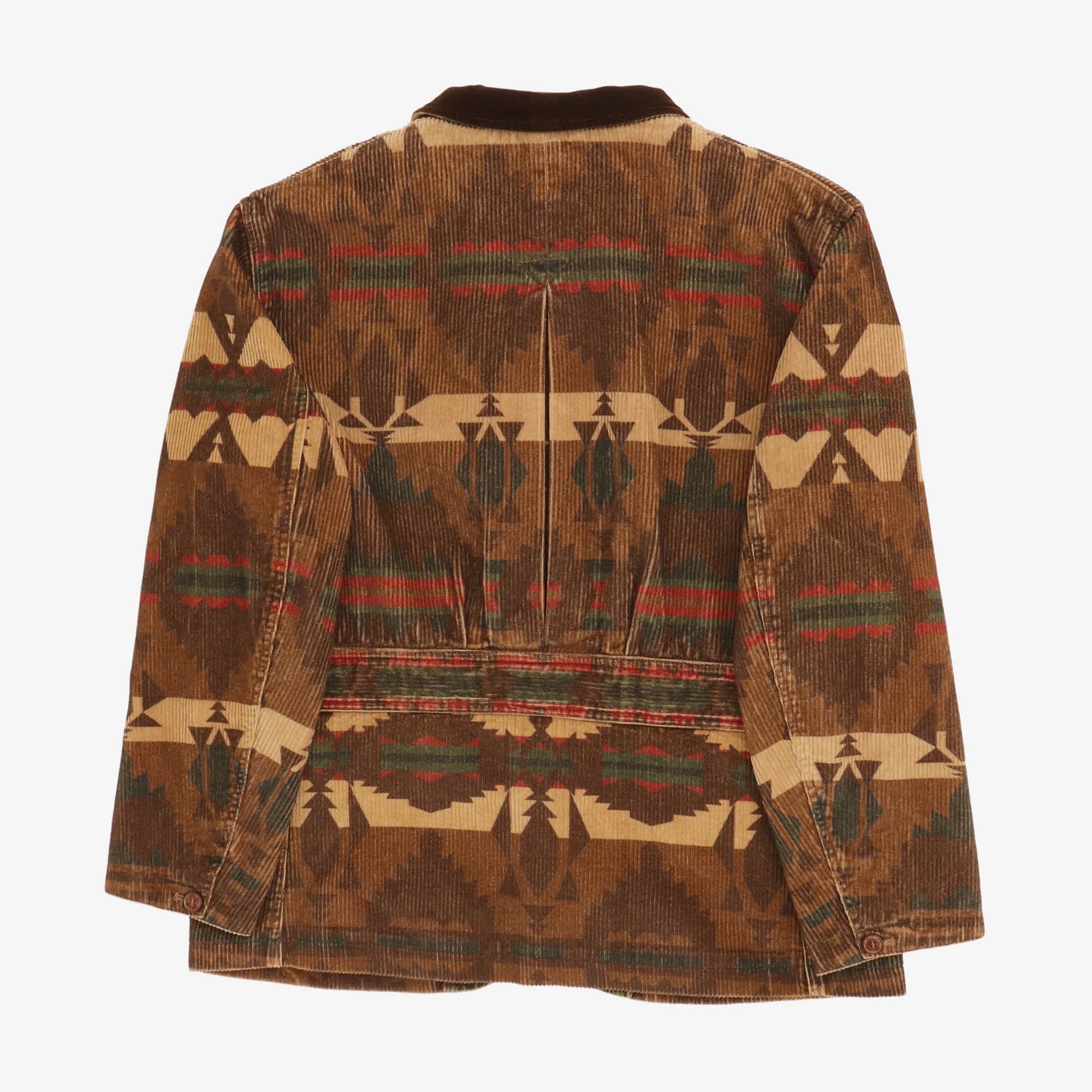 Willand Printed Corduroy Field Jacket