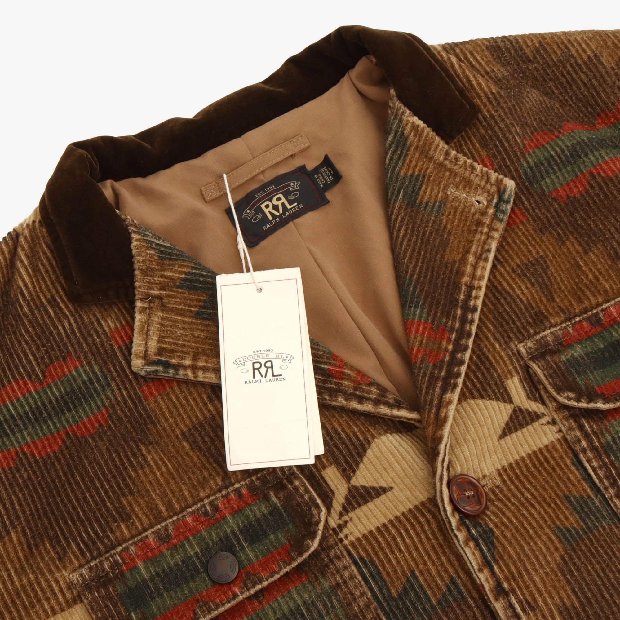Willand Printed Corduroy Field Jacket