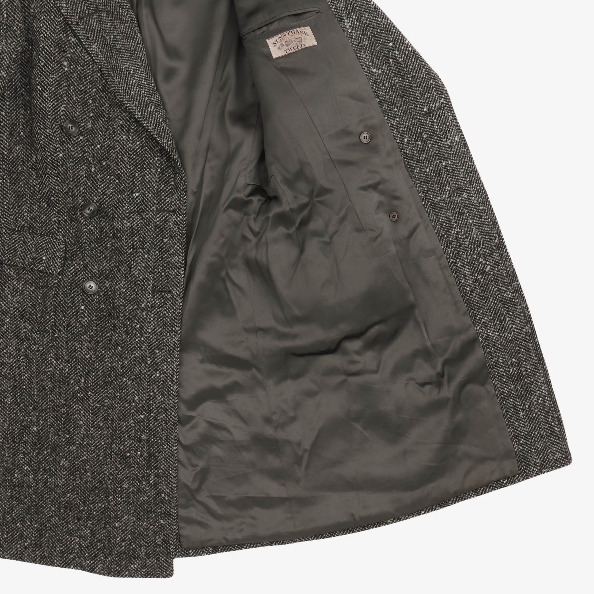 50s DB Sunny Bank Tweed Overcoat