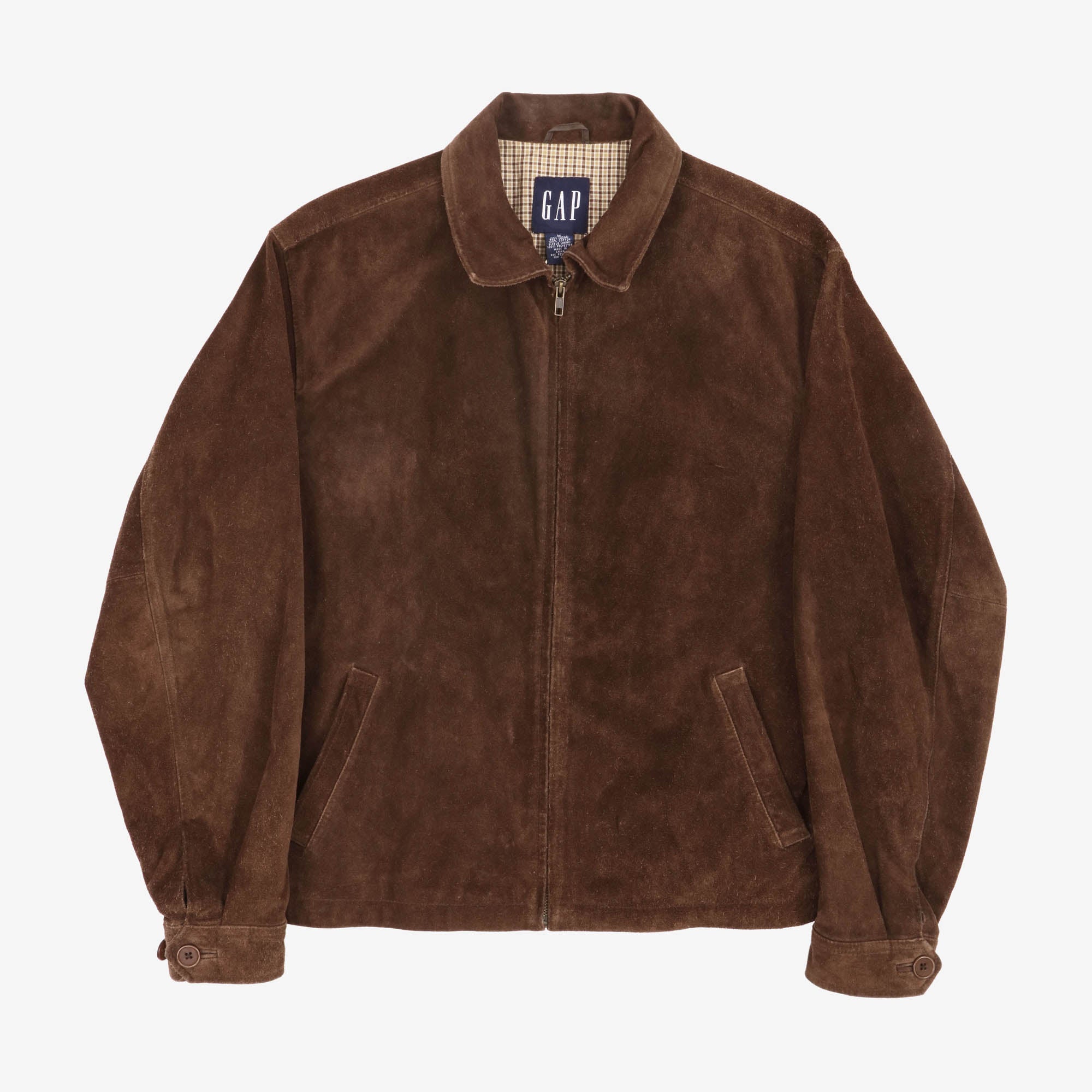 Vintage Suede Harrington Jacket