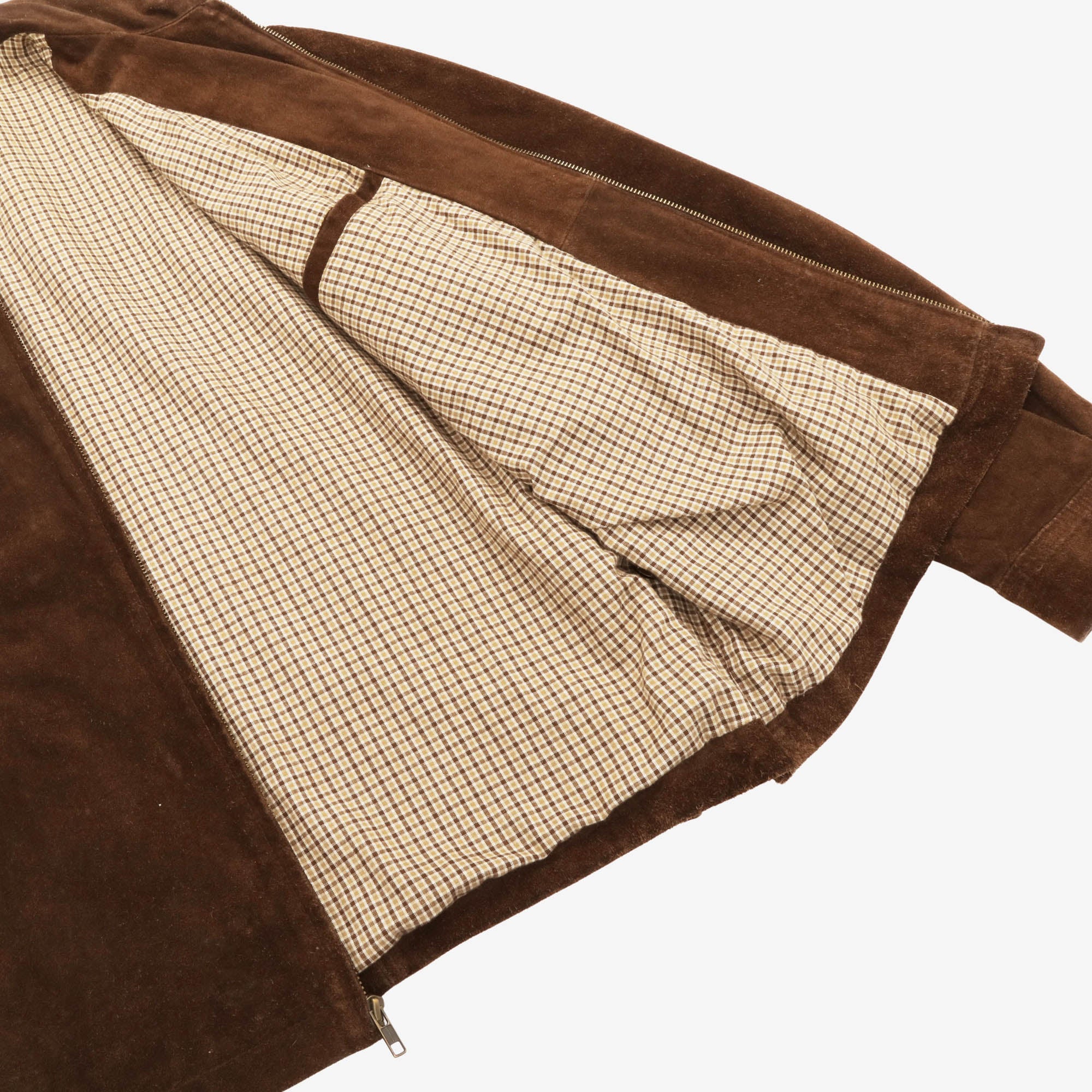 Vintage Suede Harrington Jacket