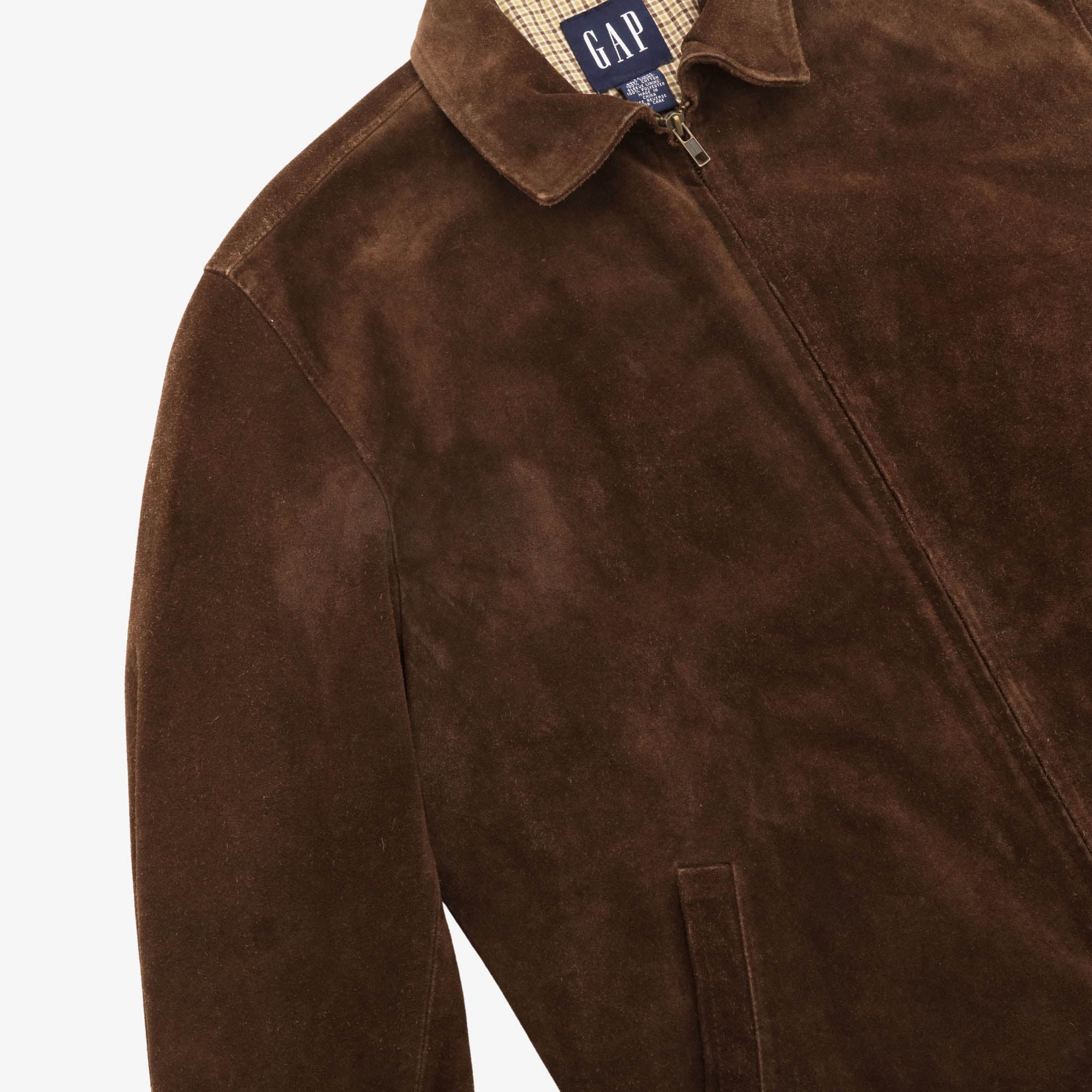 Vintage Suede Harrington Jacket