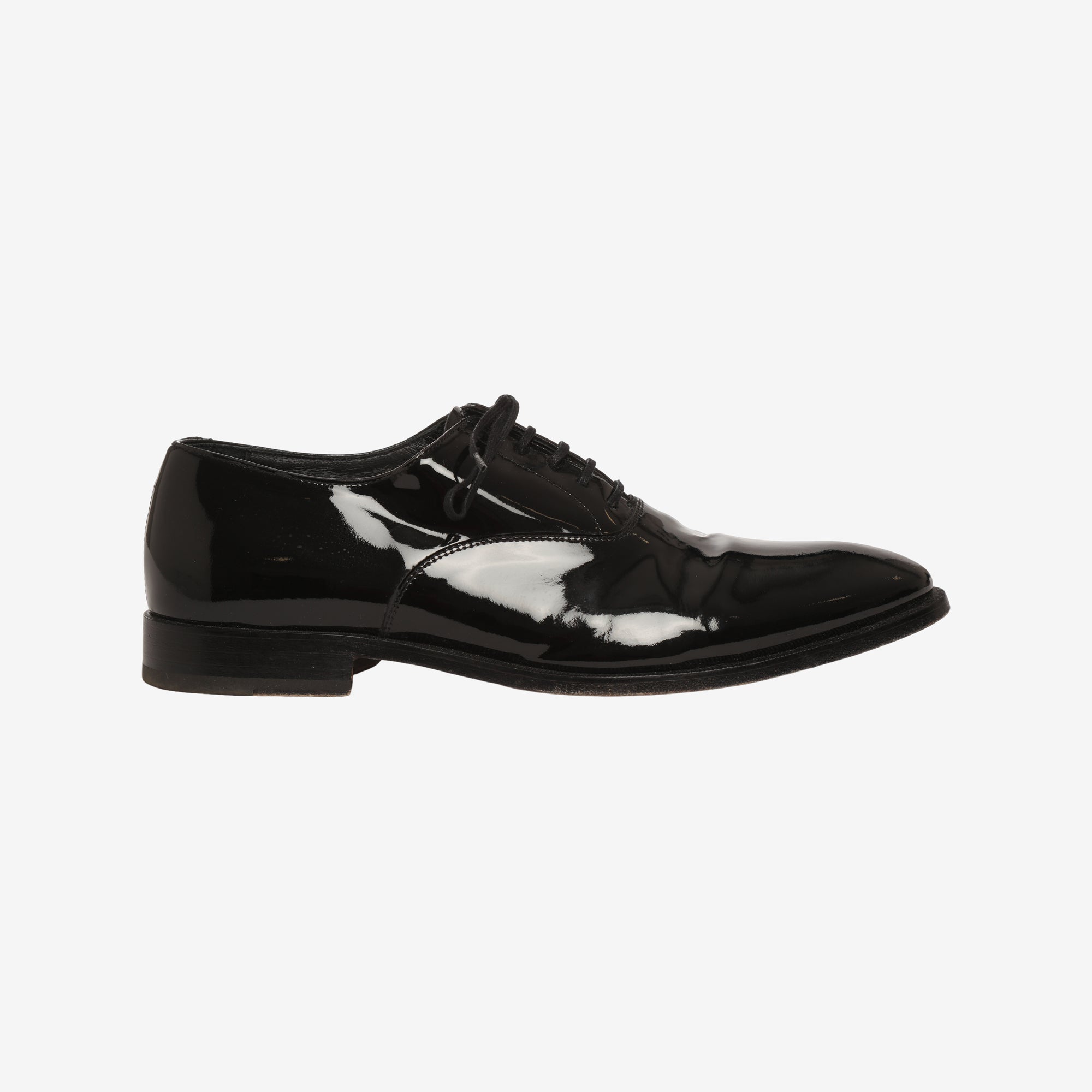 Oxford Tuxedo Patent Leather Shoes