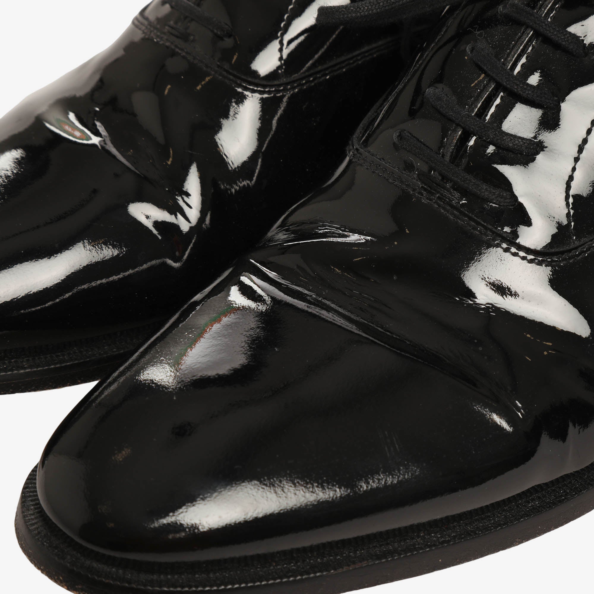 Oxford Tuxedo Patent Leather Shoes