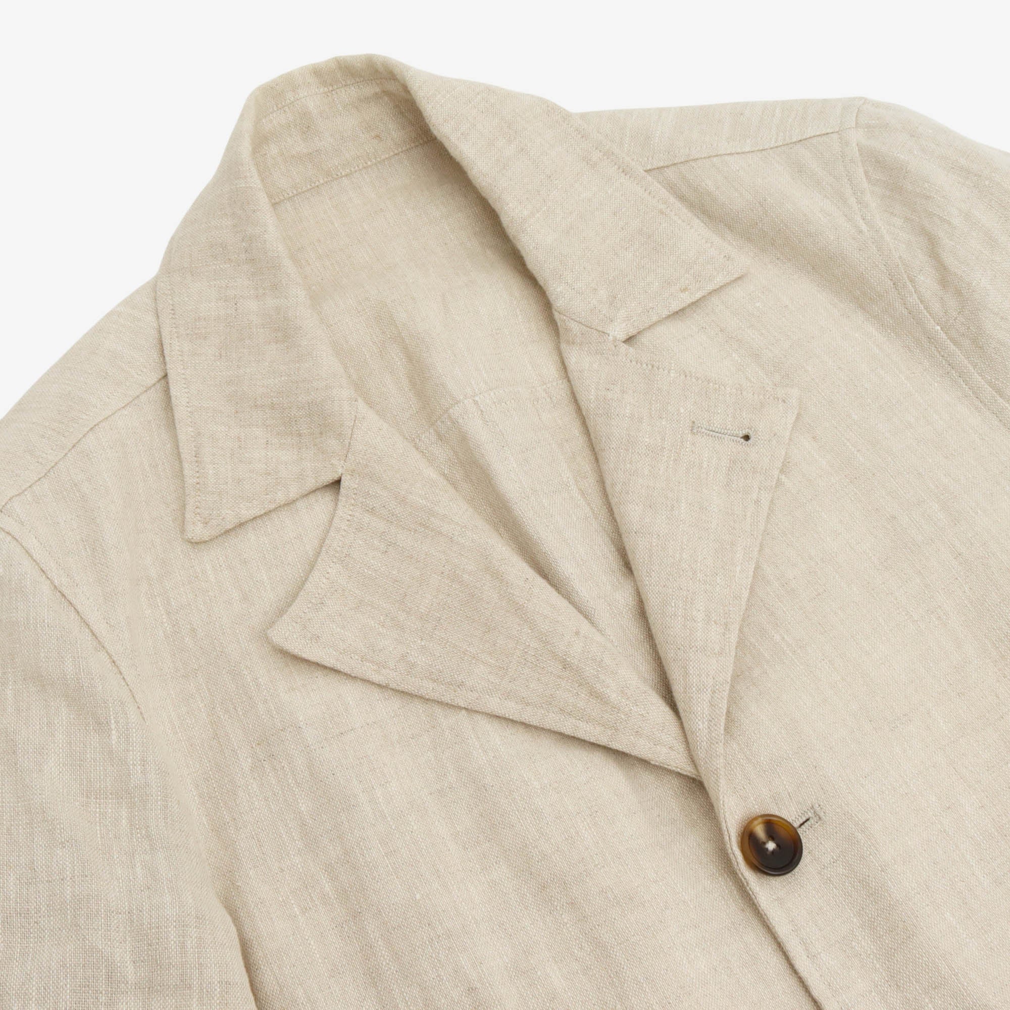 Unstructured Linen Jacket