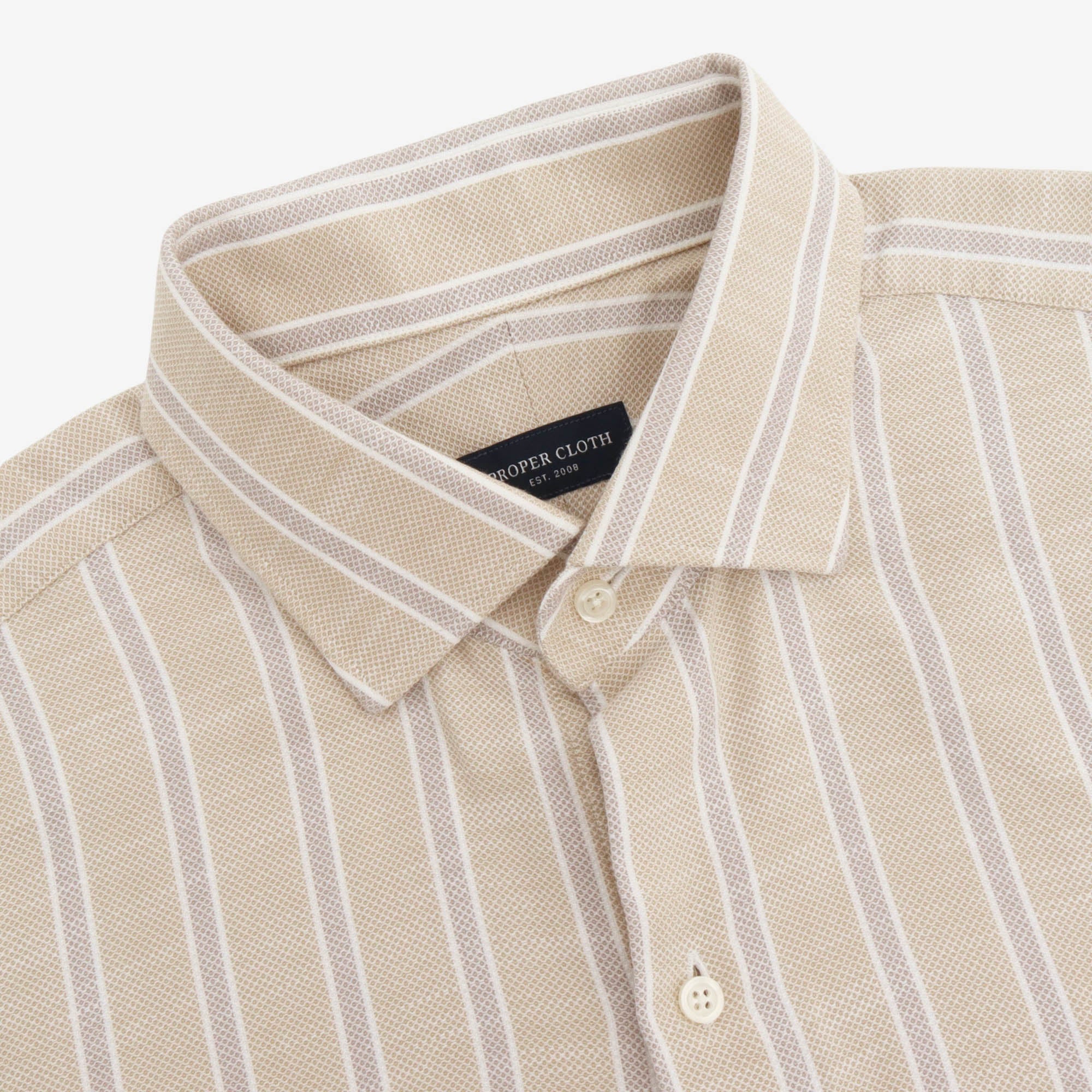 Amaifi Stripe Pique Shirt