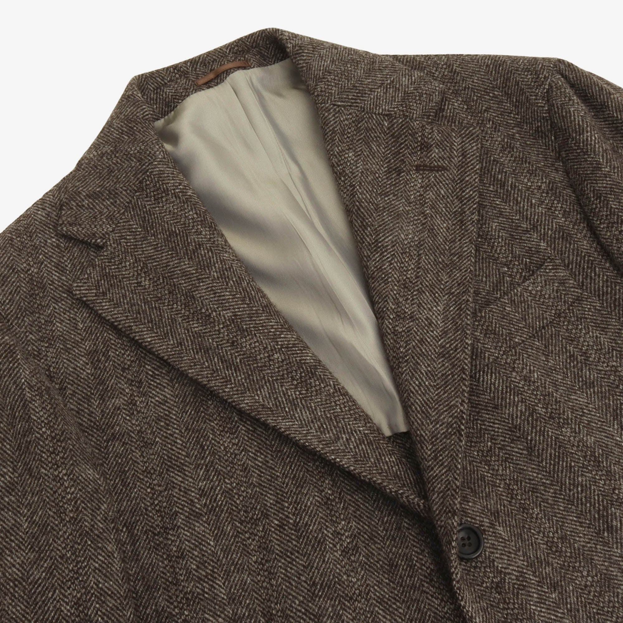 Herringbone Wool Sport Jacket