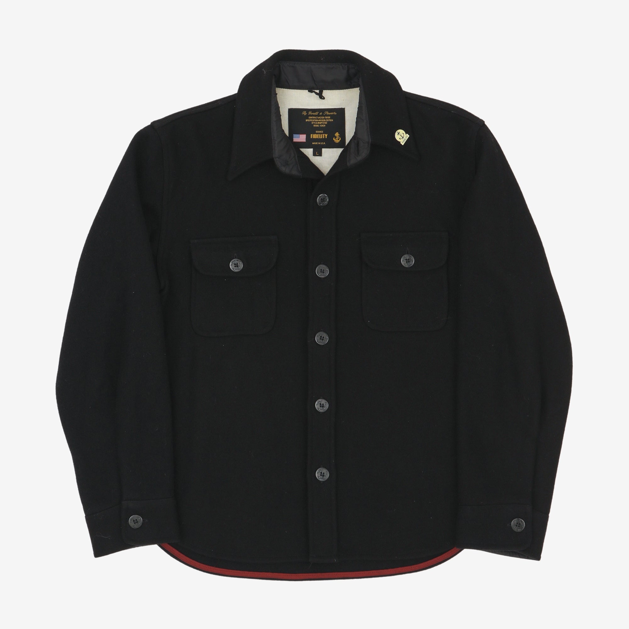 Wool CPO Overshirt
