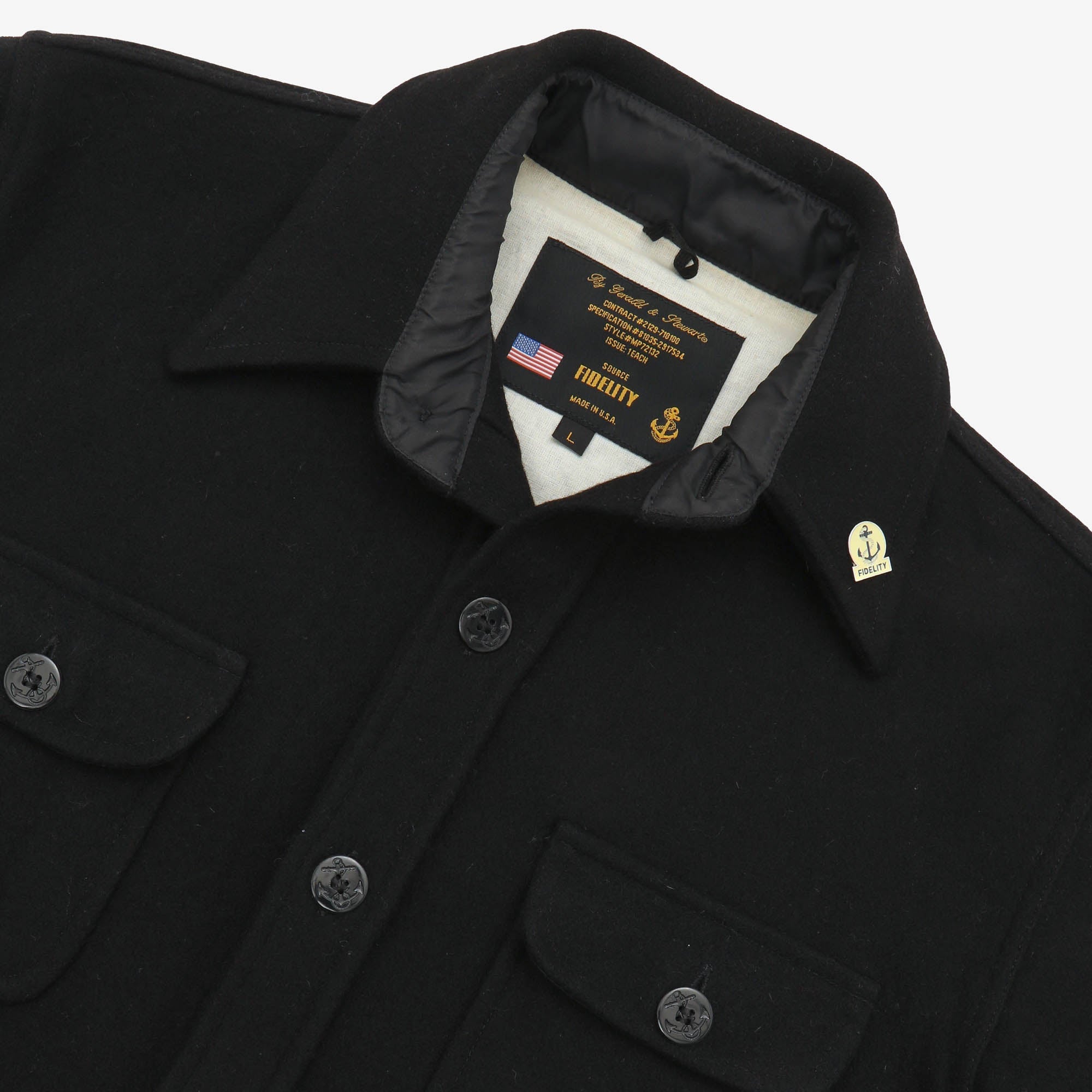 Wool CPO Overshirt