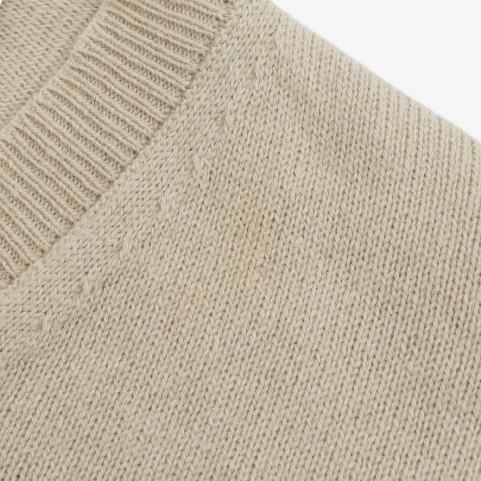 V Neck Wool Blend Sweater