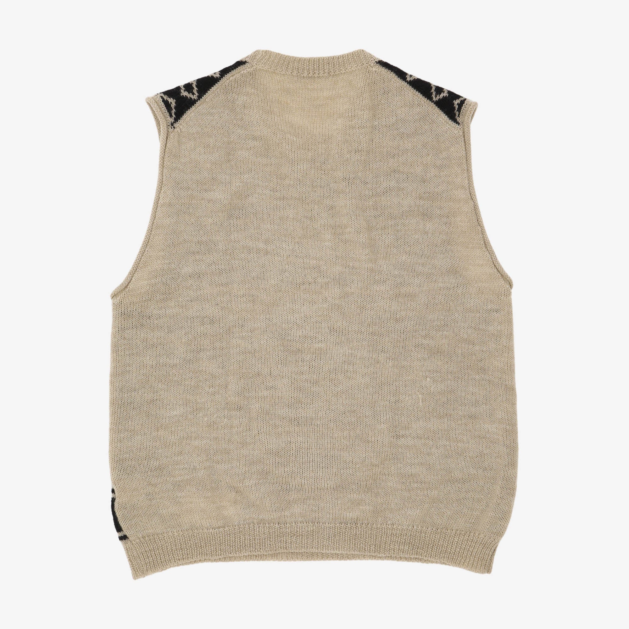 Diamond Knit Sweater Vest