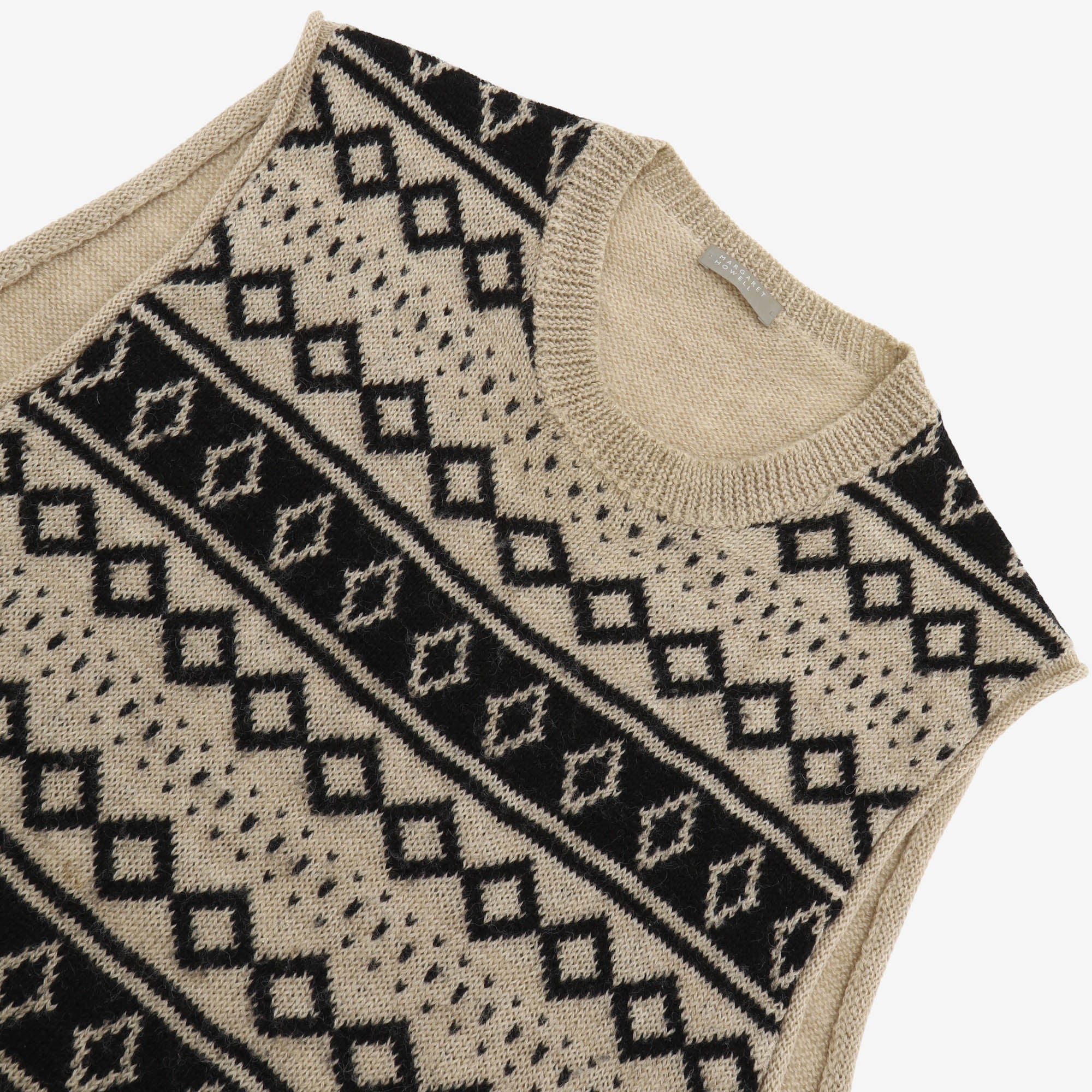 Diamond Knit Sweater Vest