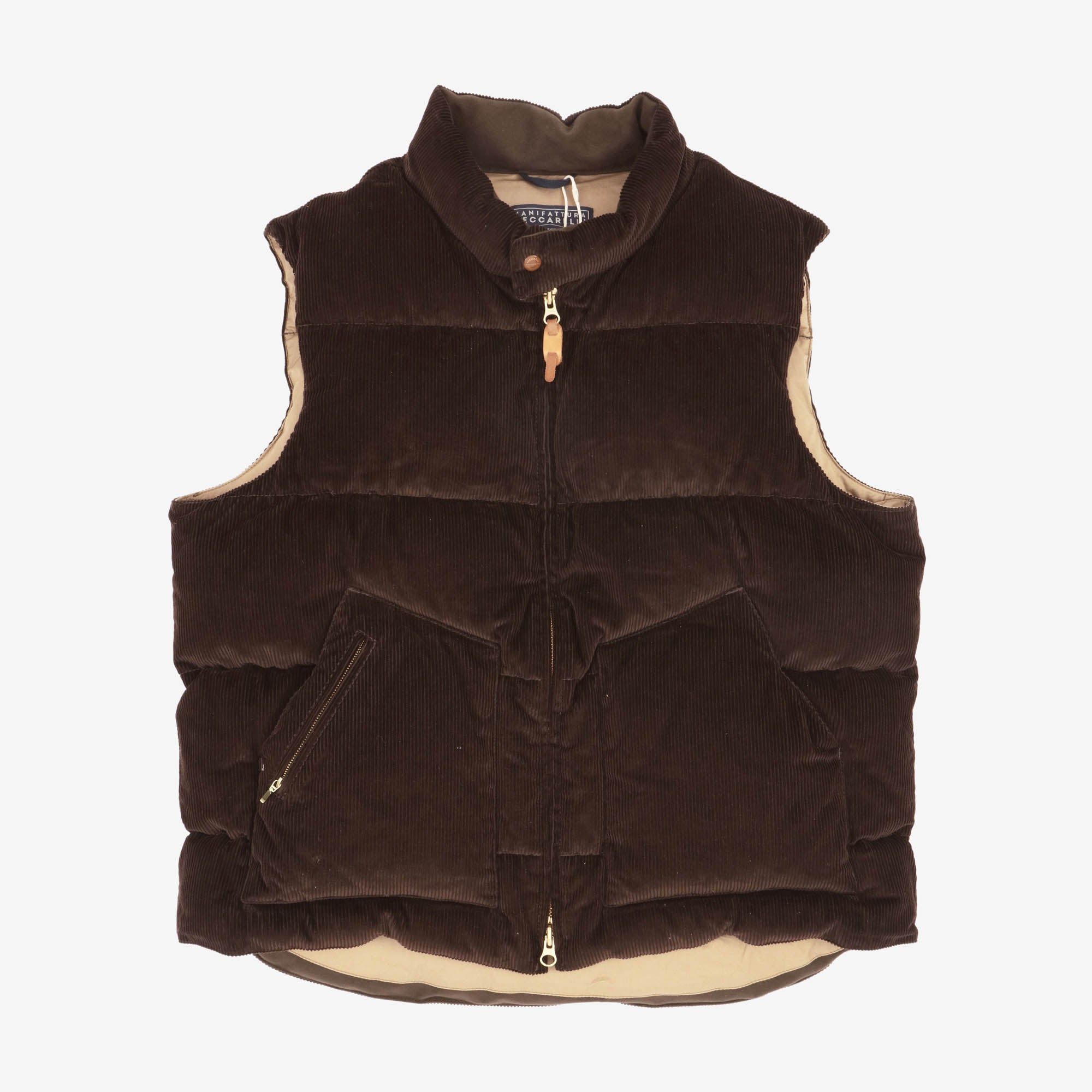 Corduroy Down Vest