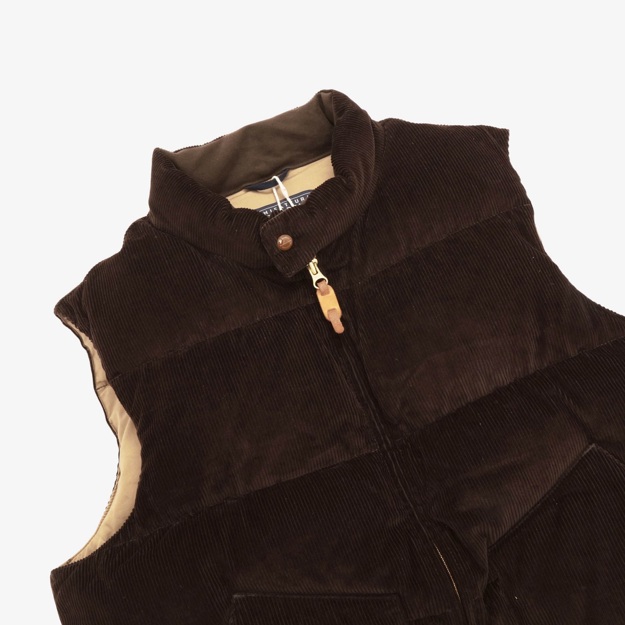 Corduroy Down Vest