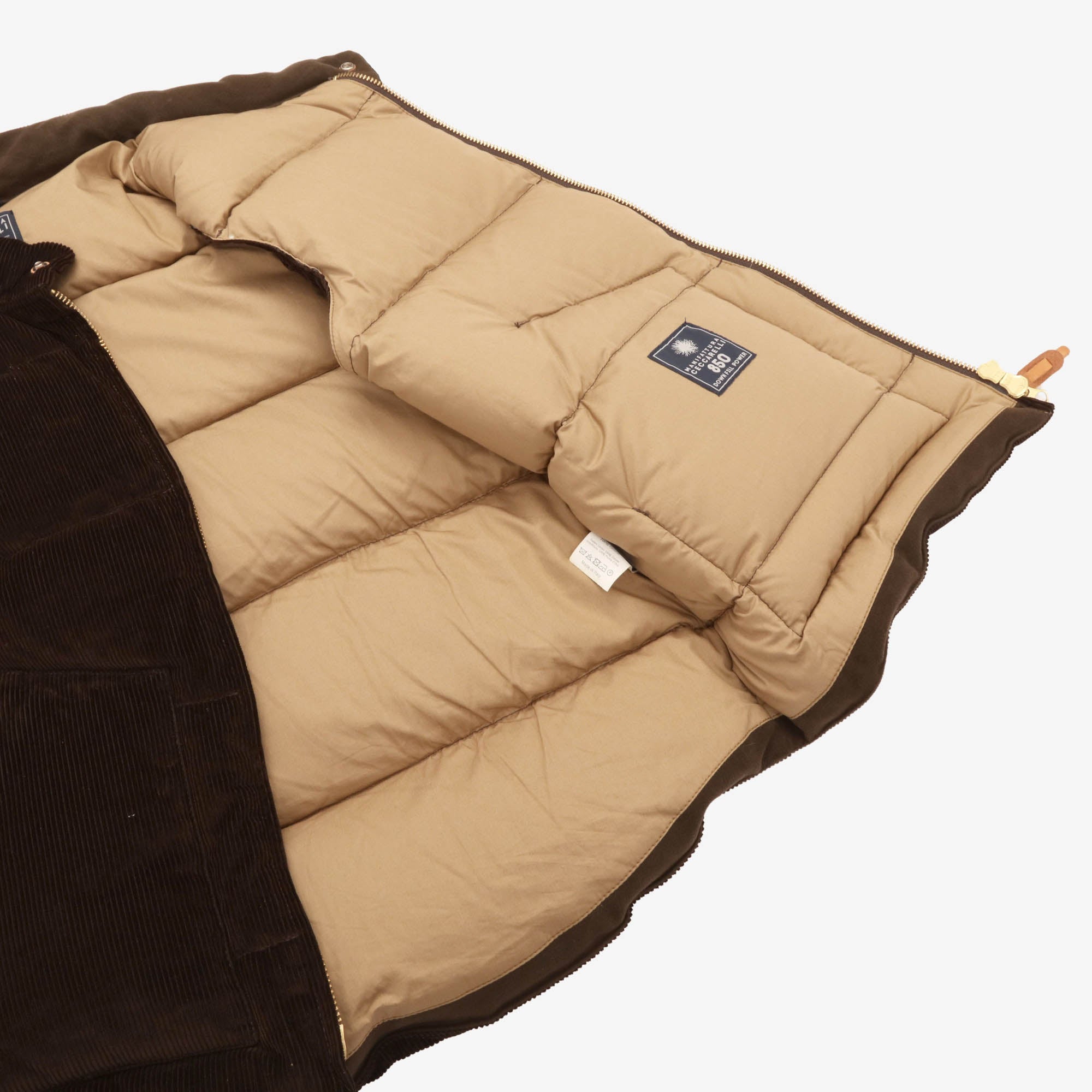 Corduroy Down Vest