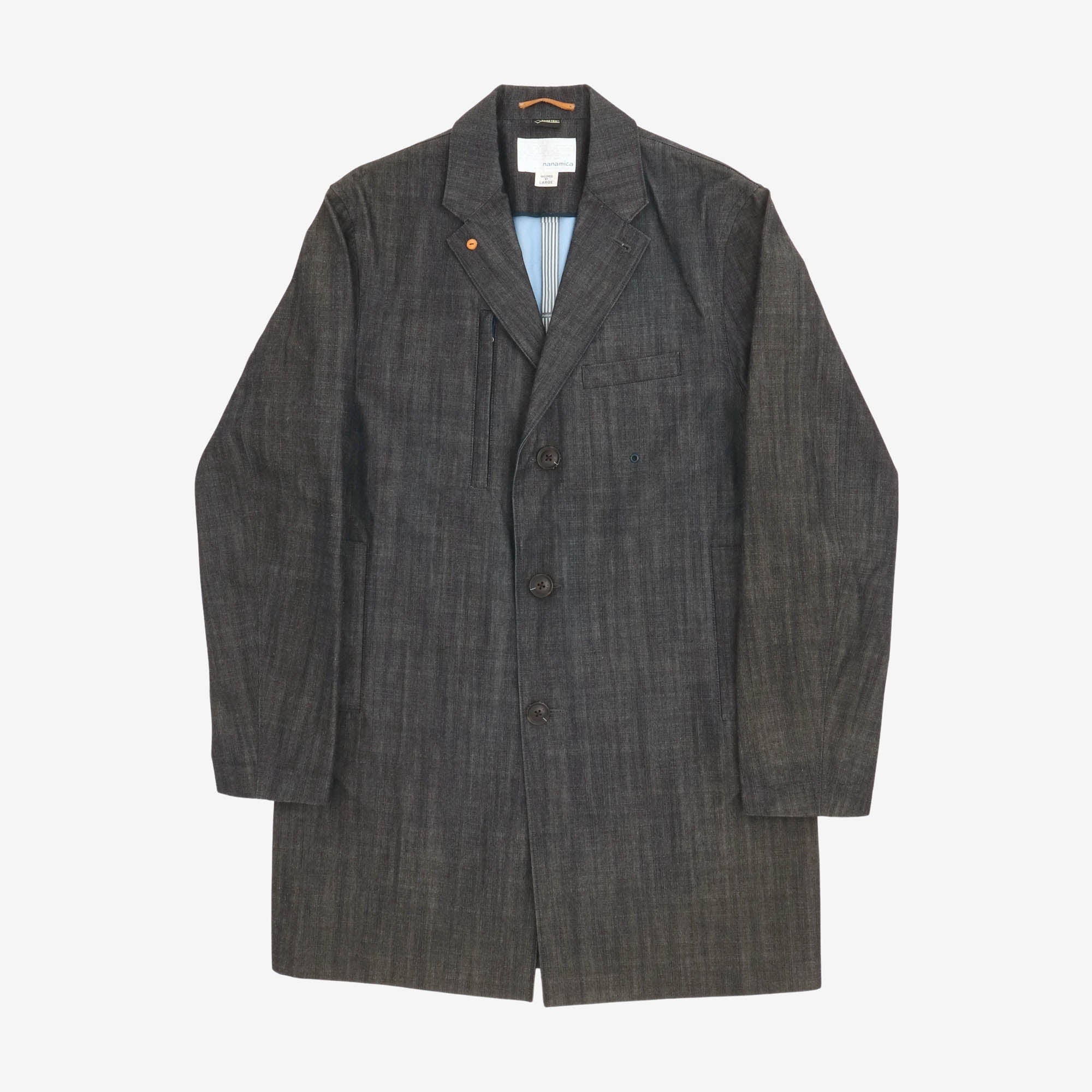 GTX Denim Chesterfield Coat (SHIPS)