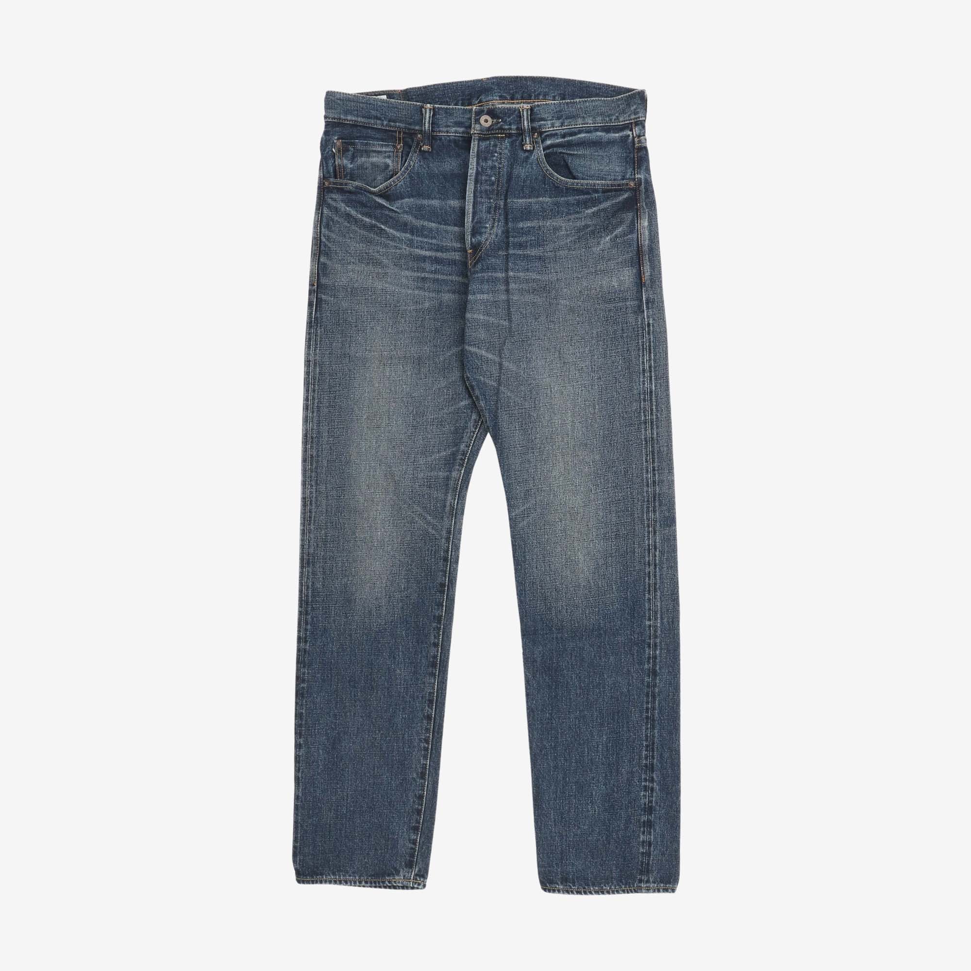 240 Neat Straight Selvedge Denim (36W X 34L)