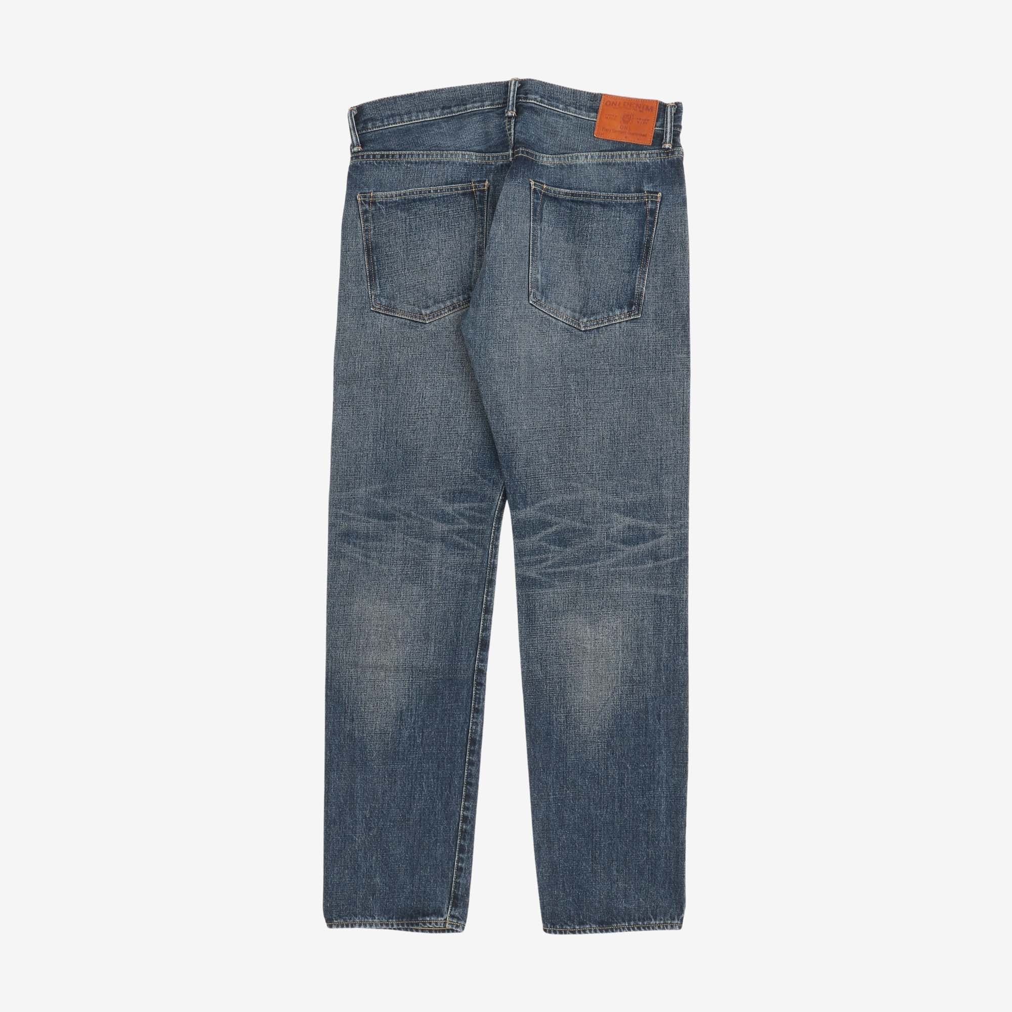 240 Neat Straight Selvedge Denim (36W X 34L)