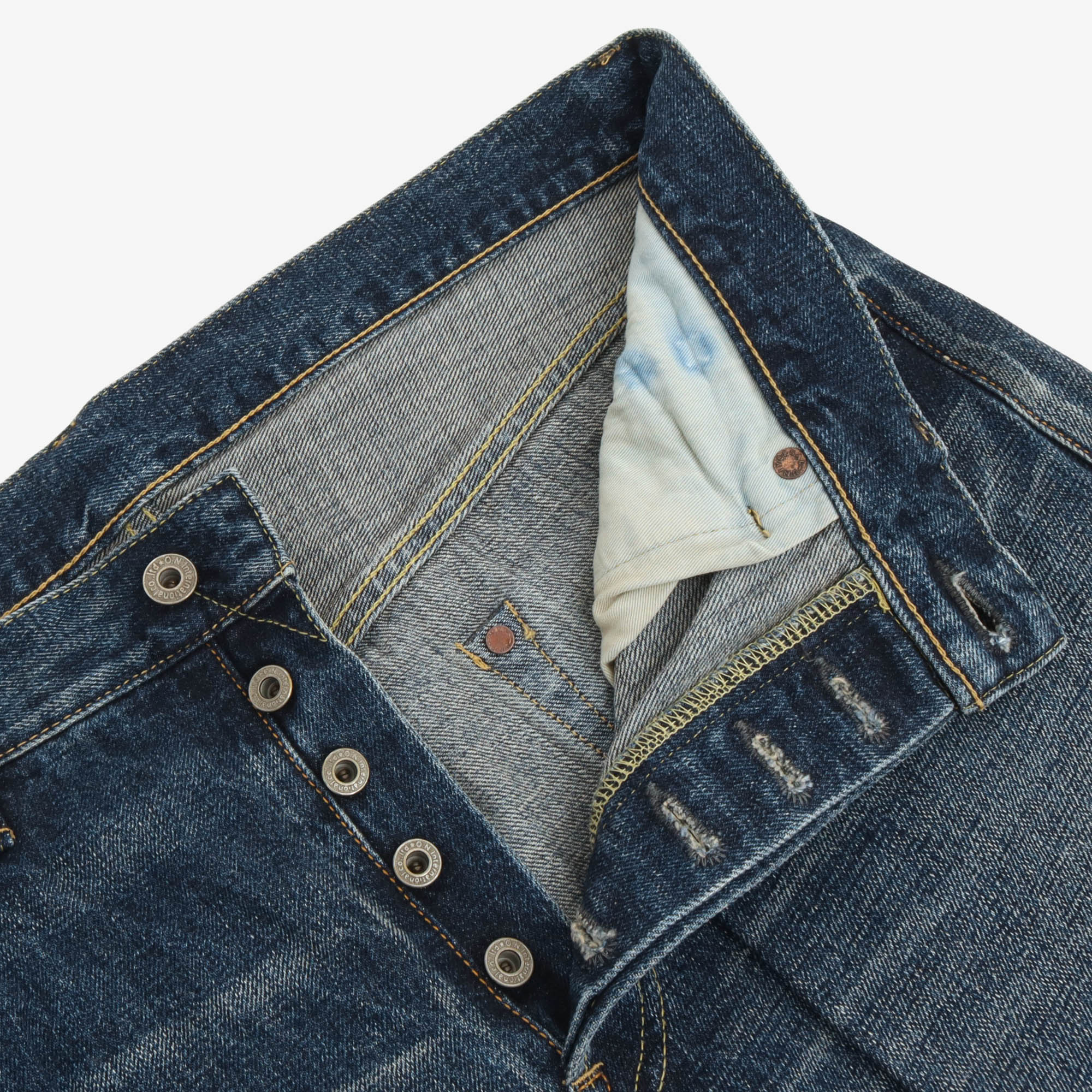 240 Neat Straight Selvedge Denim (36W X 34L)