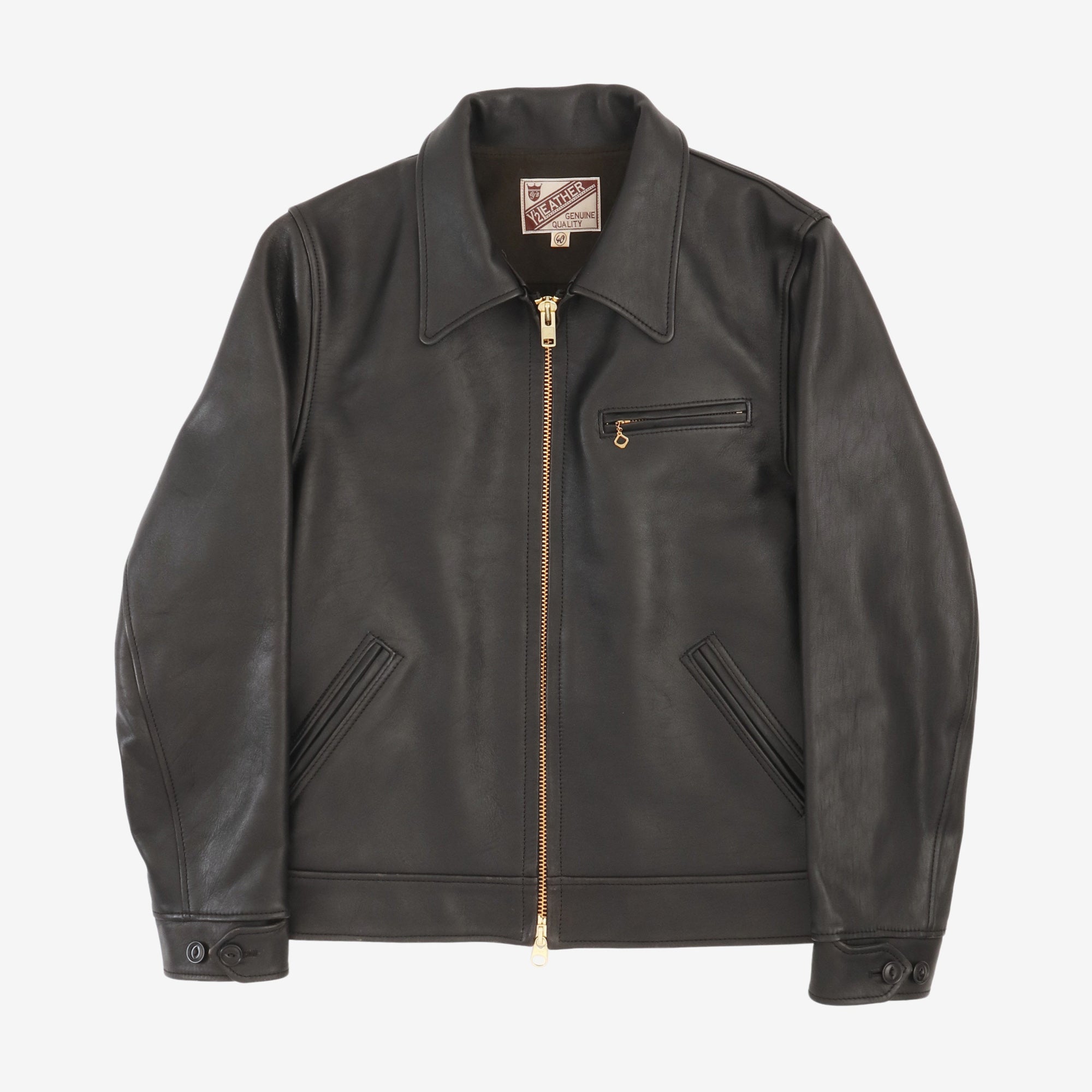 Horsehide Leather Riders Jacket