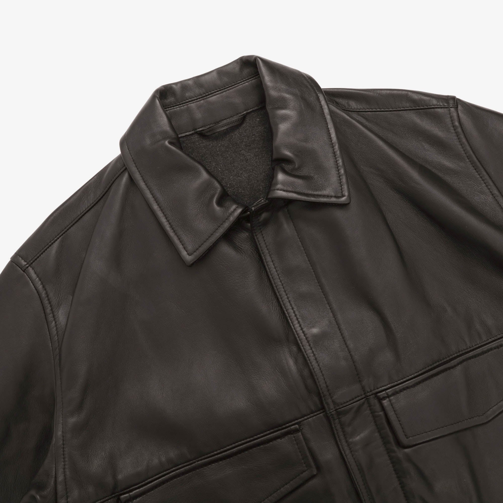 Leather Blouson