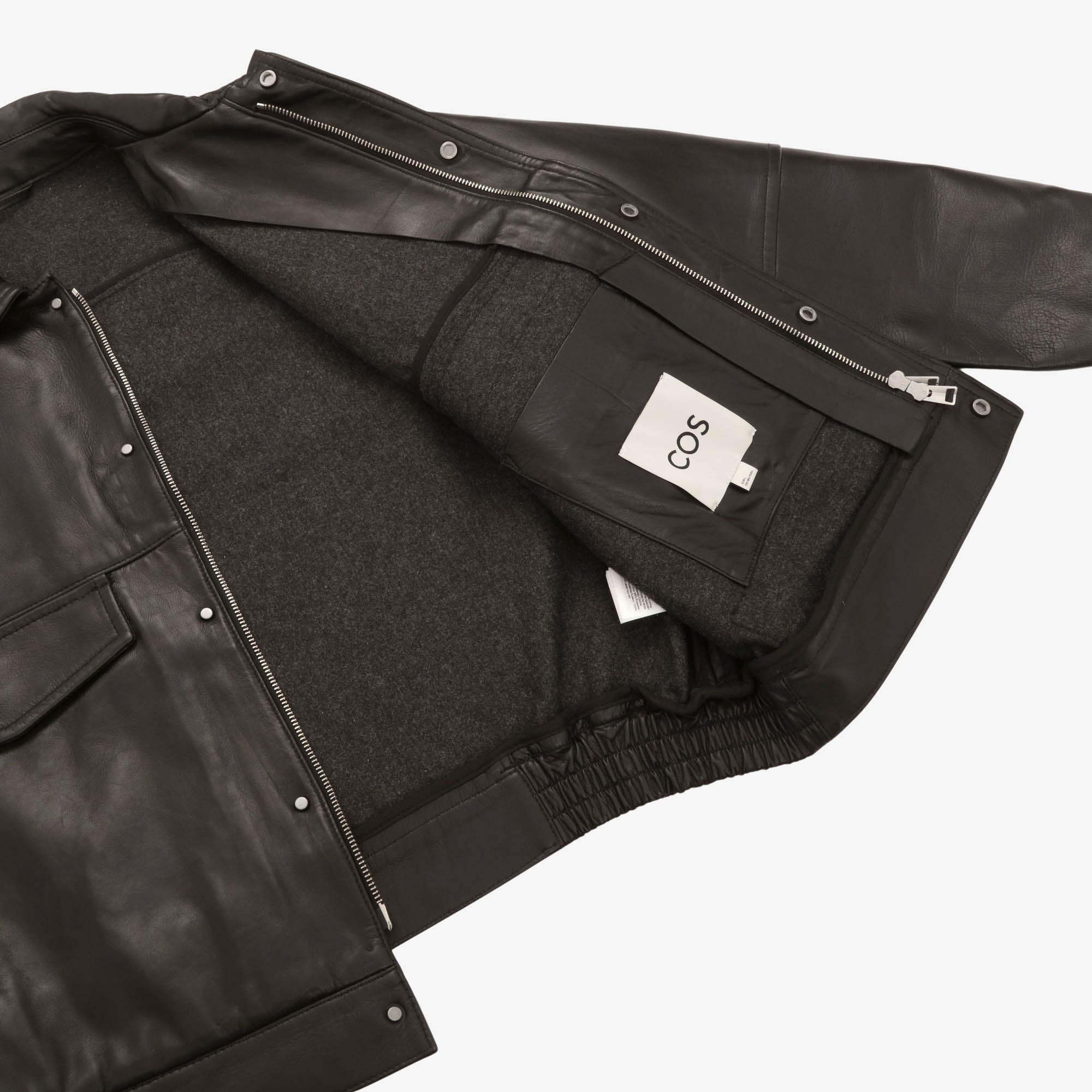 Leather Blouson