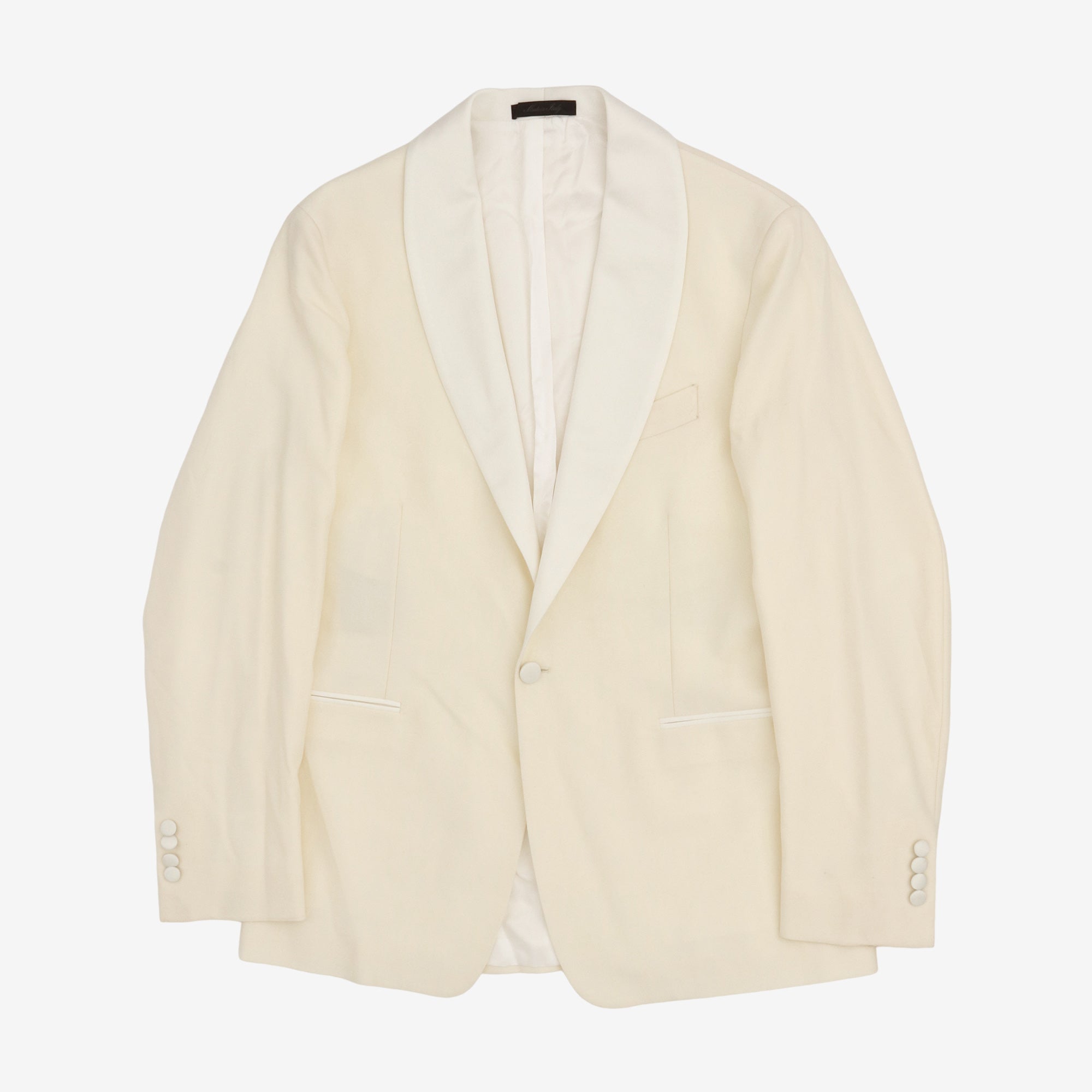 Wool Shawl Collar Tuxedo Jacket