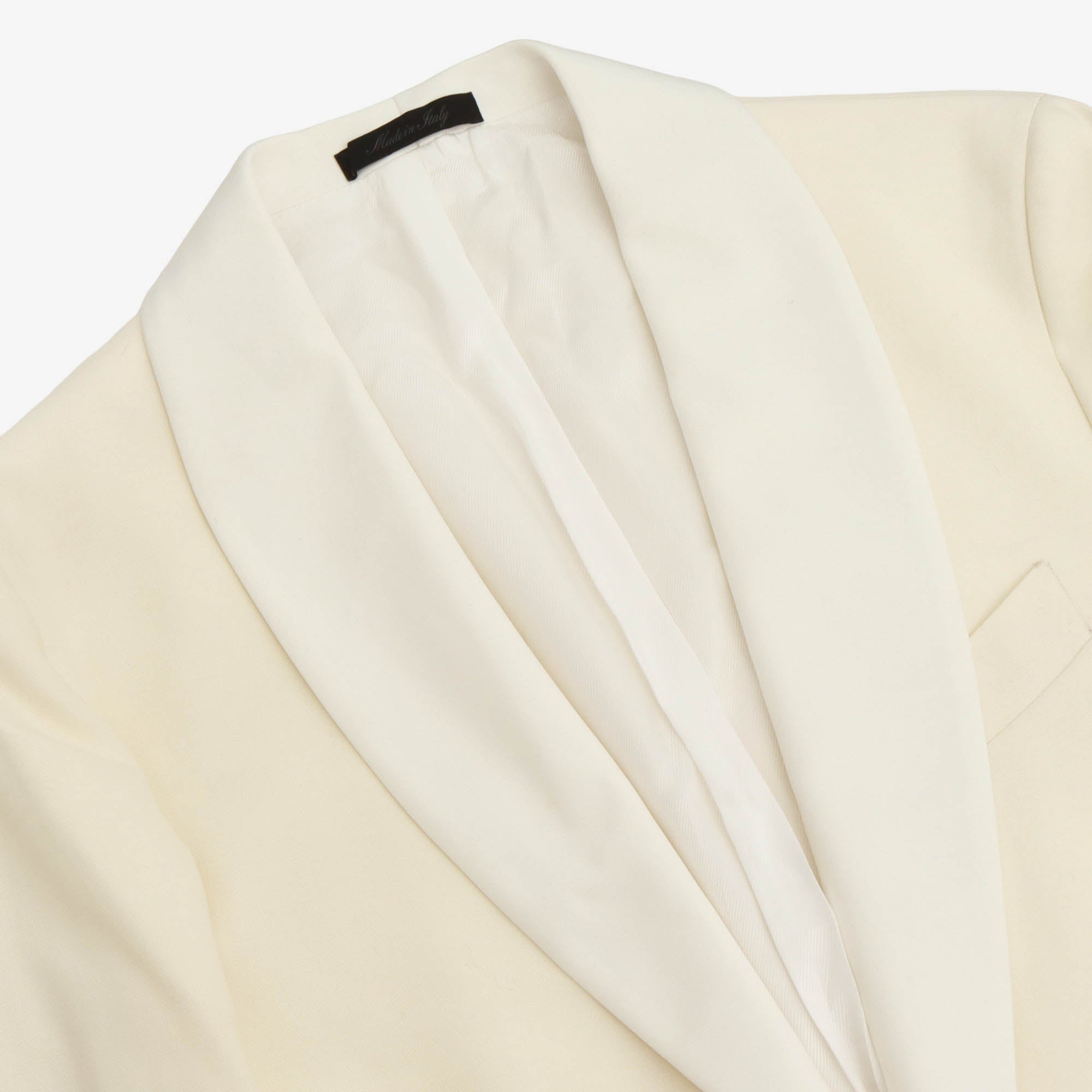 Wool Shawl Collar Tuxedo Jacket