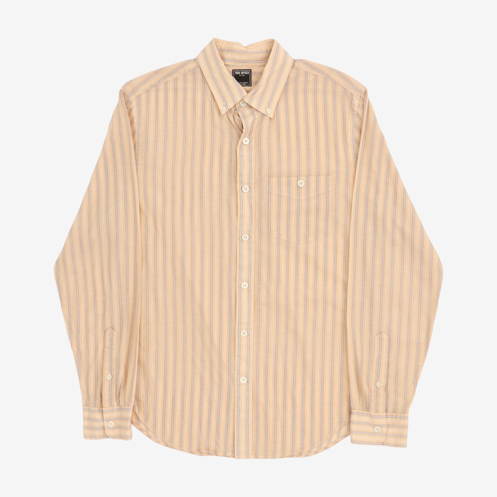Poplin BD Stripe Shirt